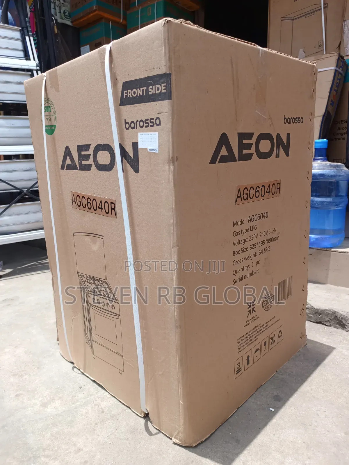 AEON 60×60cm 4-Burner Gas Cooker | AGC6040R