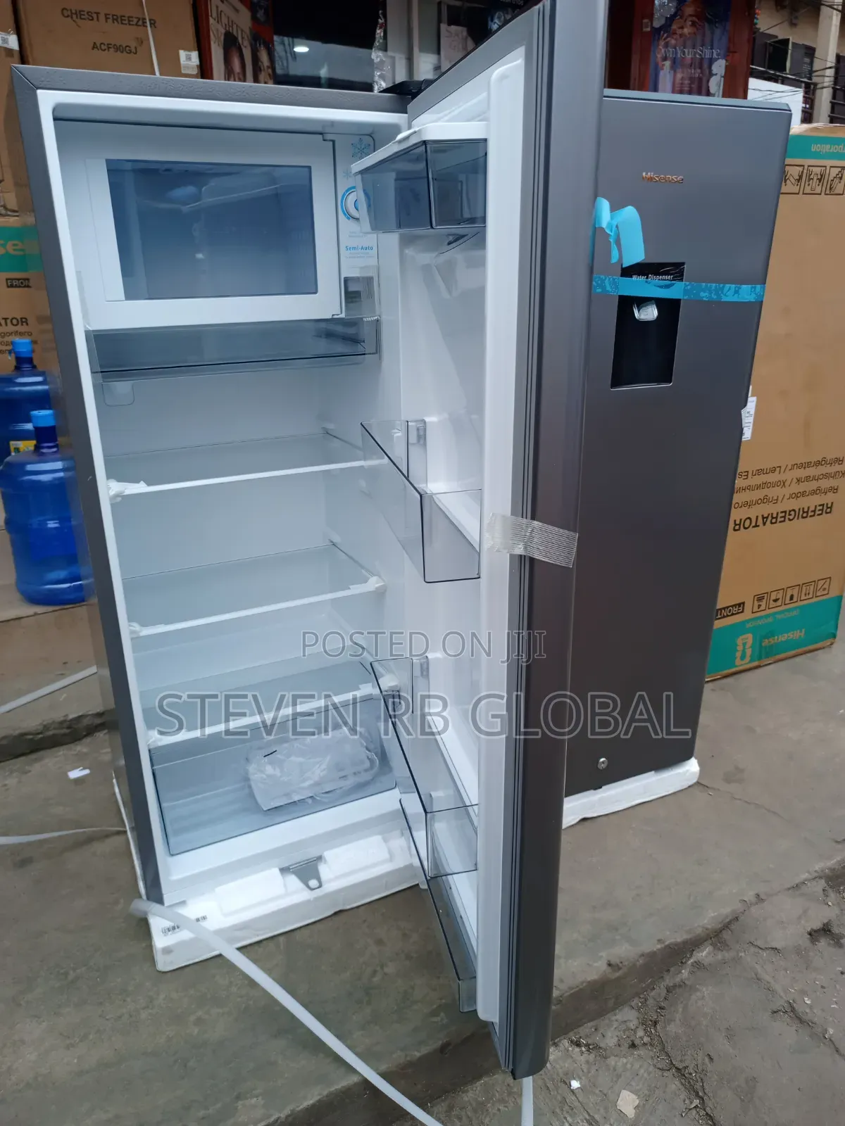 Hisense 177L Single Door Refrigerator With Water Dispenser | RR230SB