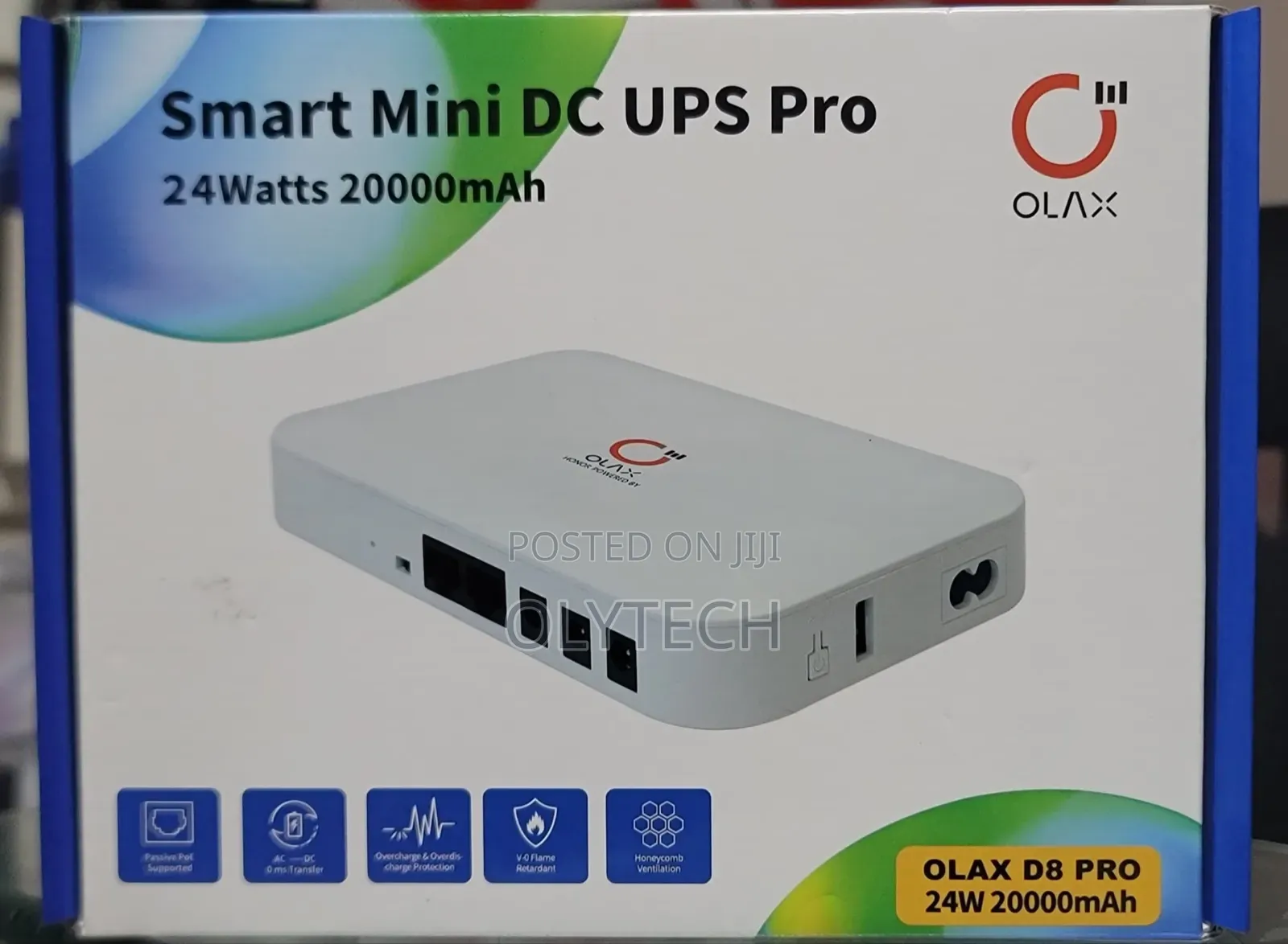 OLAX 20000mAh Smart Mini DC UPS Pro (Router Power Bank)