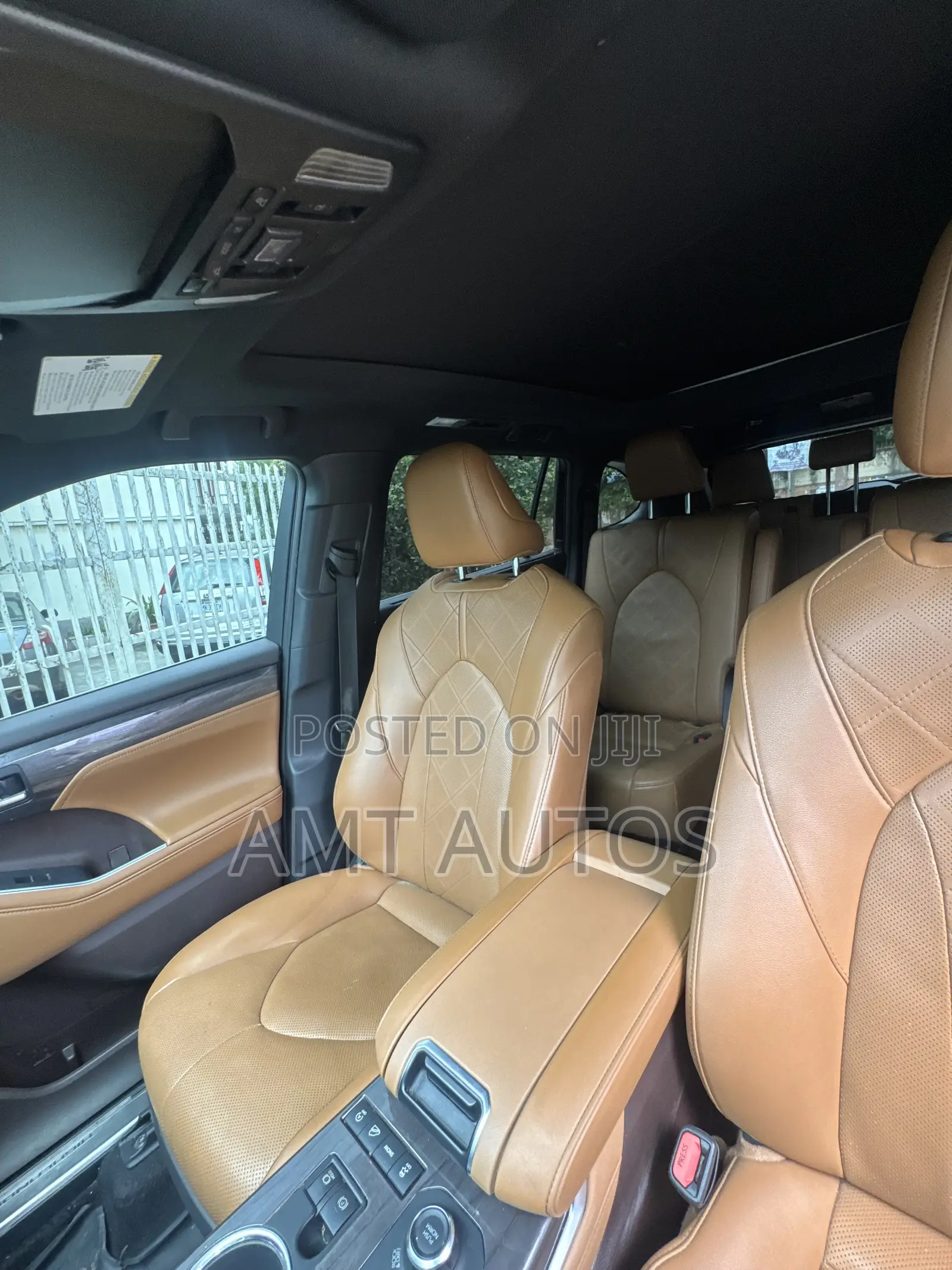 Toyota Highlander Platinum 2021 Black