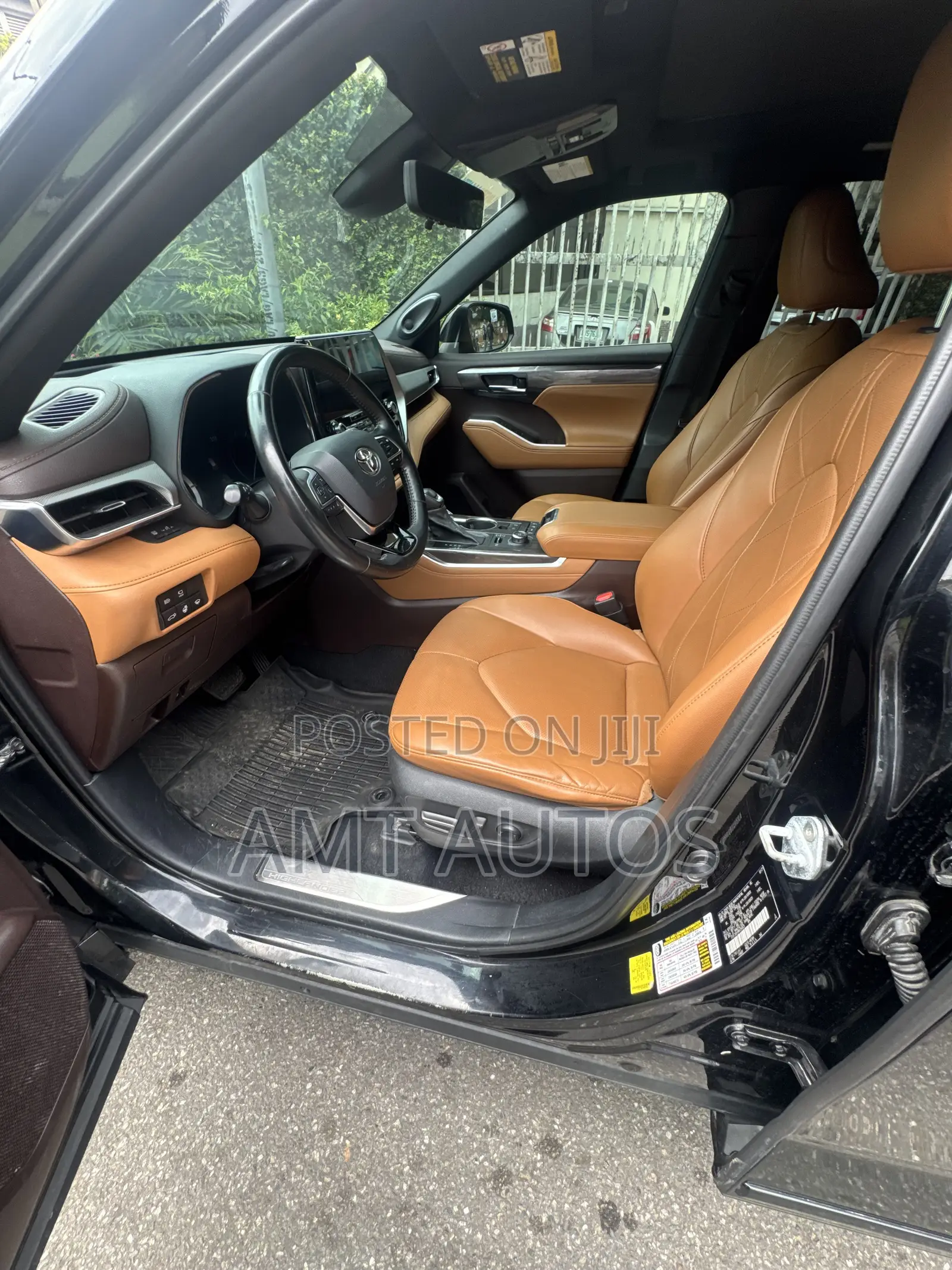 Toyota Highlander Platinum 2021 Black