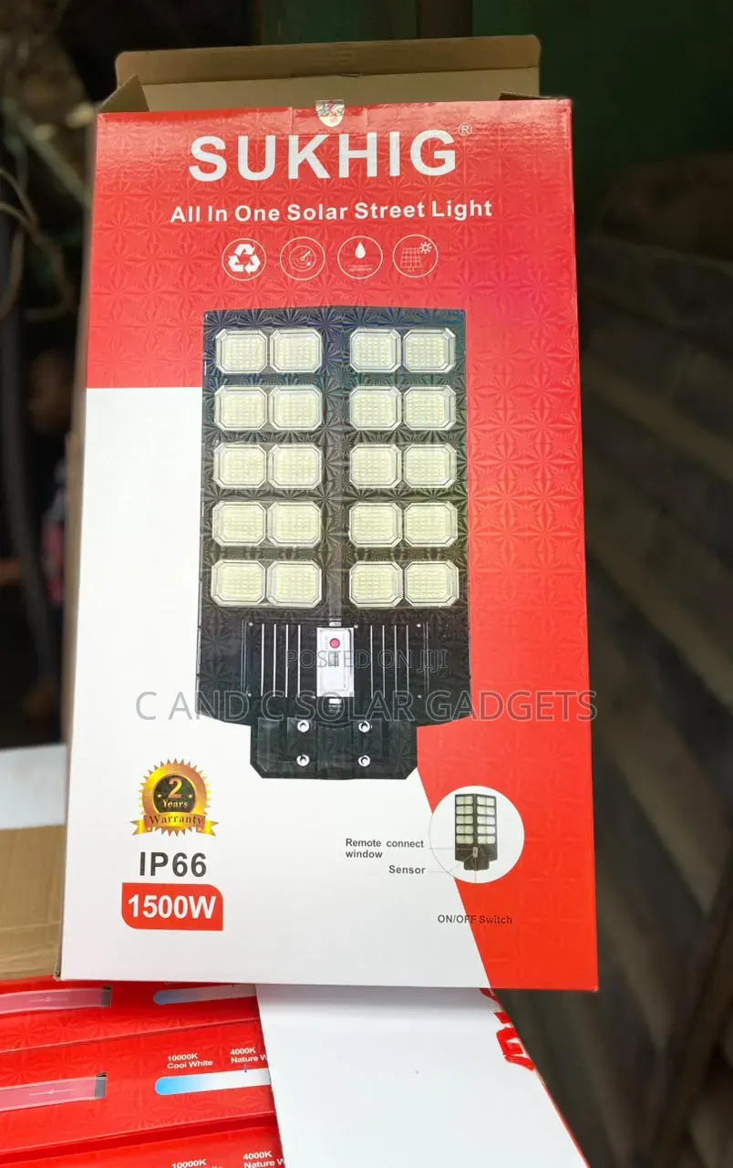1500w 20eye Sukhig Solar Street Light