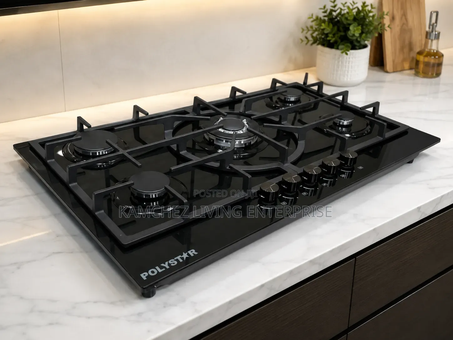 POLYSTAR 5-Burner Built-in Gas Cooker/Hob