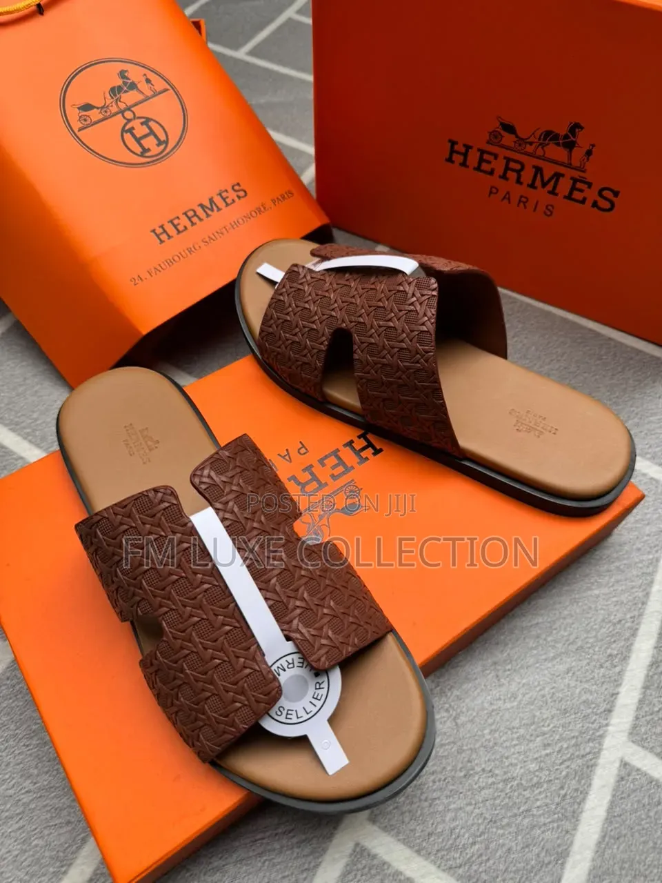 Hermes Oran Sandal - Men Luxury Slide