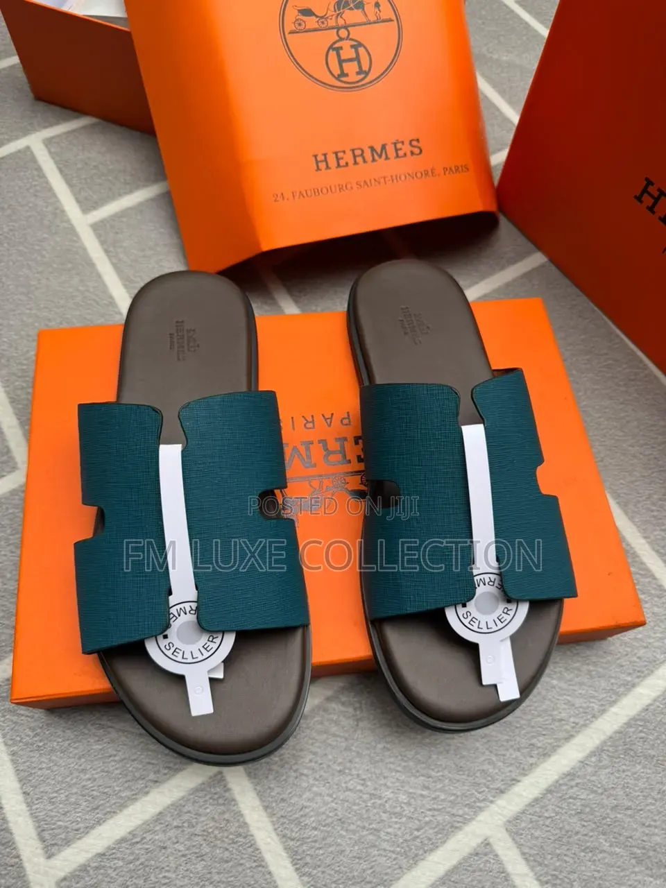 Hermes Oran Sandal - Men Luxury Slide