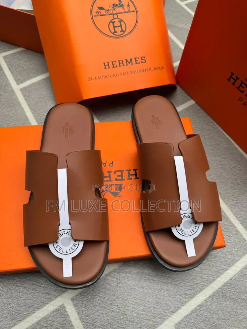 Hermes Oran Sandal - Men Luxury Slide