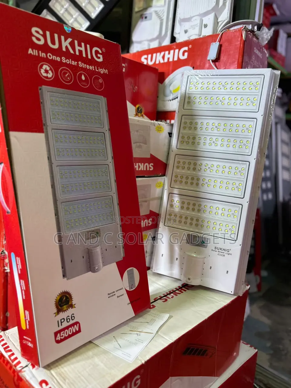 4500W Sukhig Solar Street Light