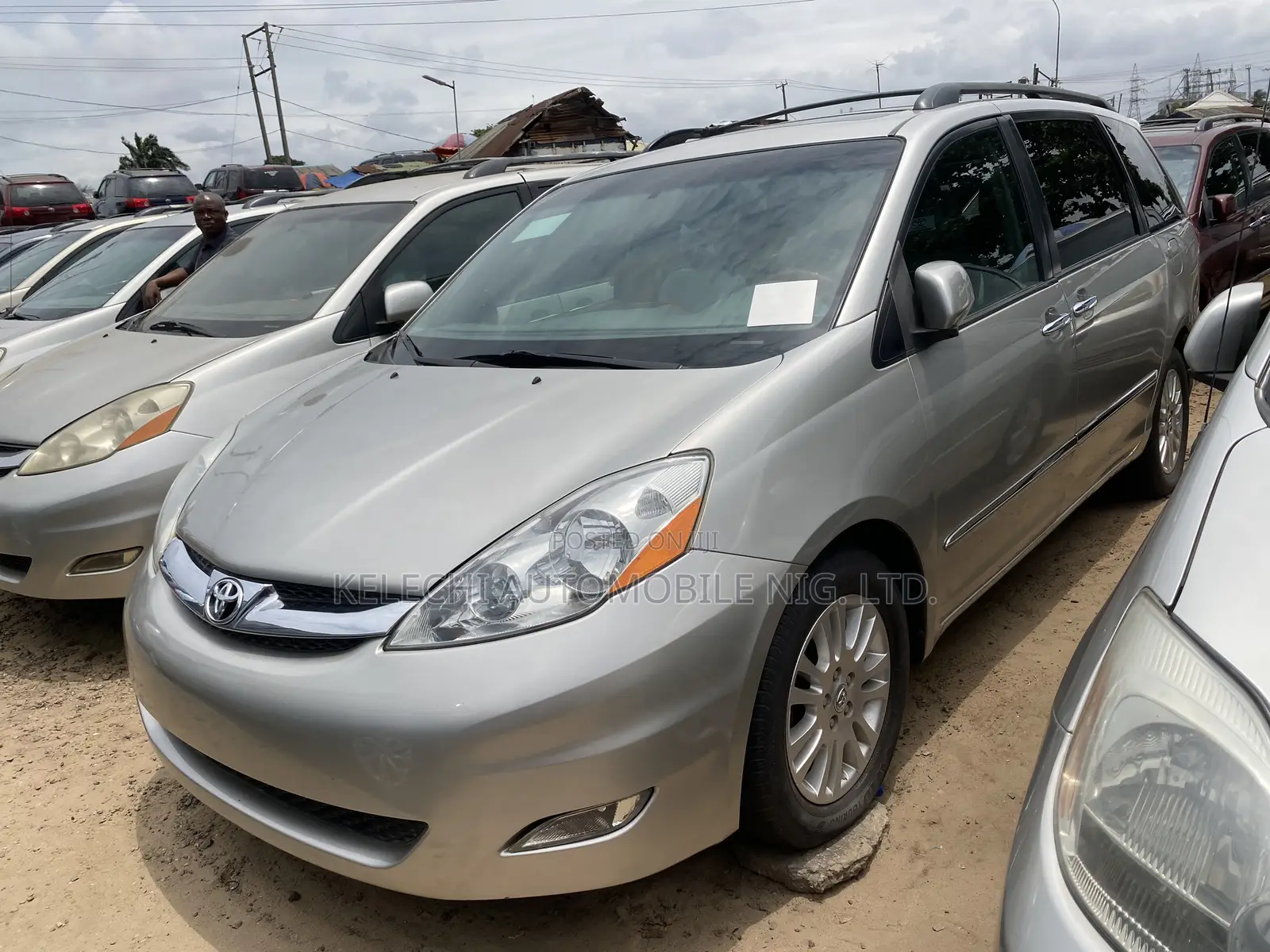 Toyota Sienna XLE Limited 2008 Silver
