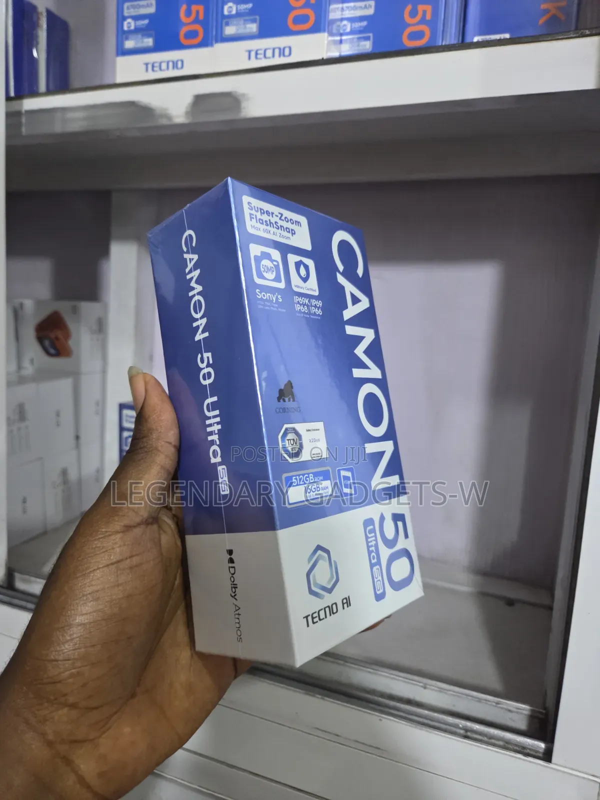 New Tecno Camon 50 Ultra 512 GB Blue