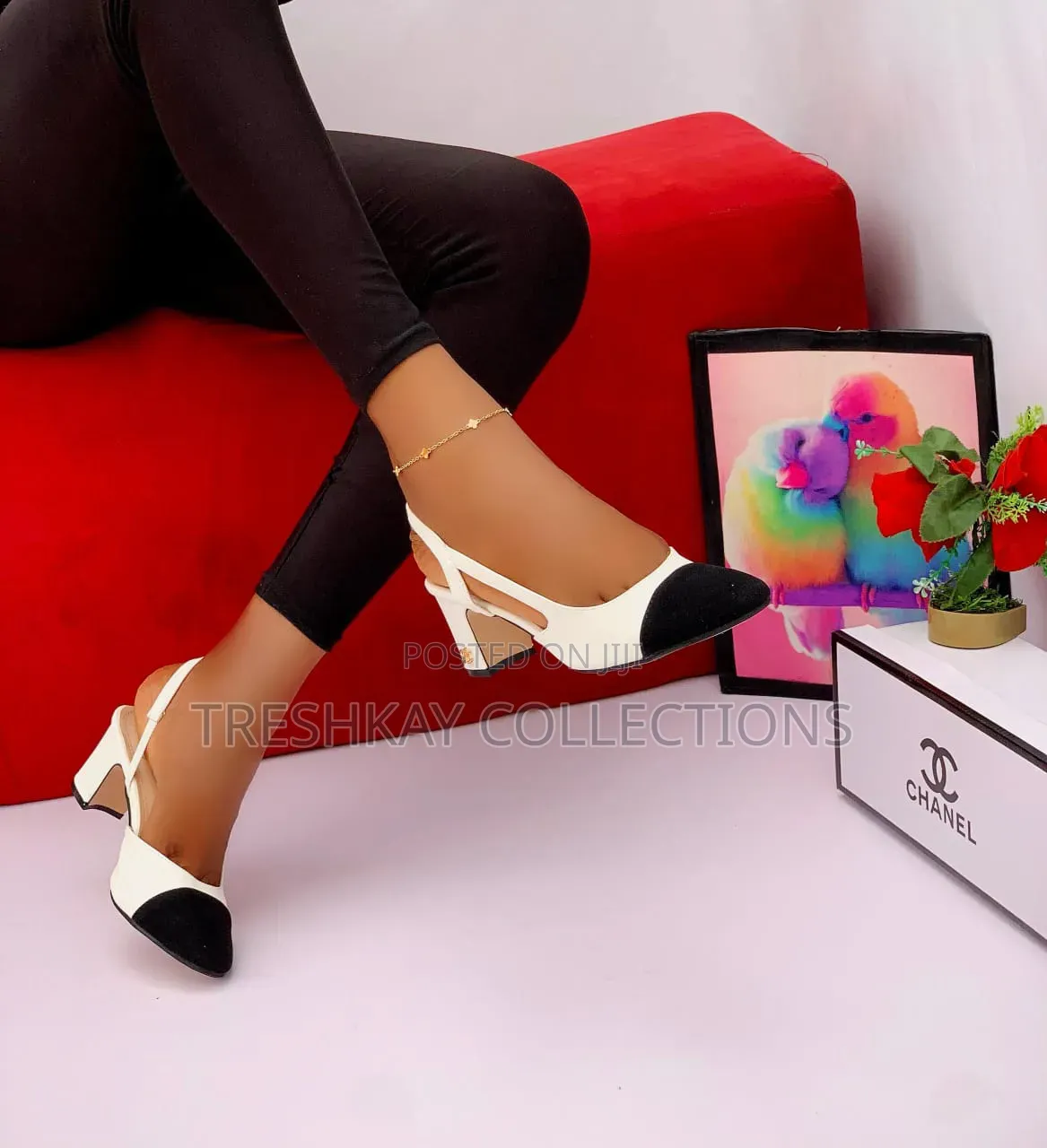 Luxury Ladies Channel Half Shoe Sandals