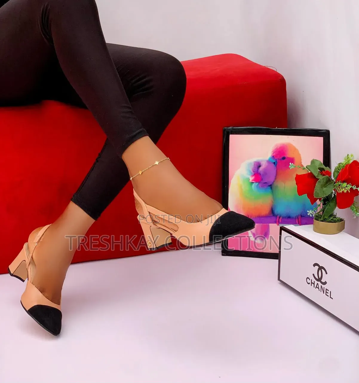 Luxury Ladies Channel Half Shoe Sandals