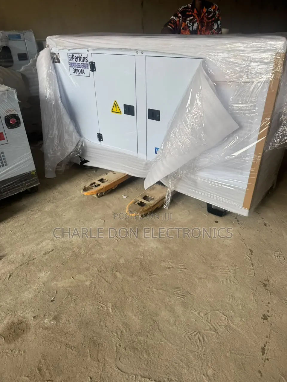 Original Perkins 30kva Diesel Soundproof Generator  Copper