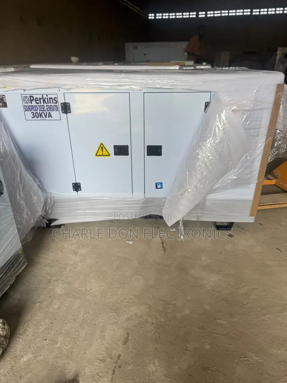 Best Grade Perkins 30kva Diesel Soundproof Generator With  Copper