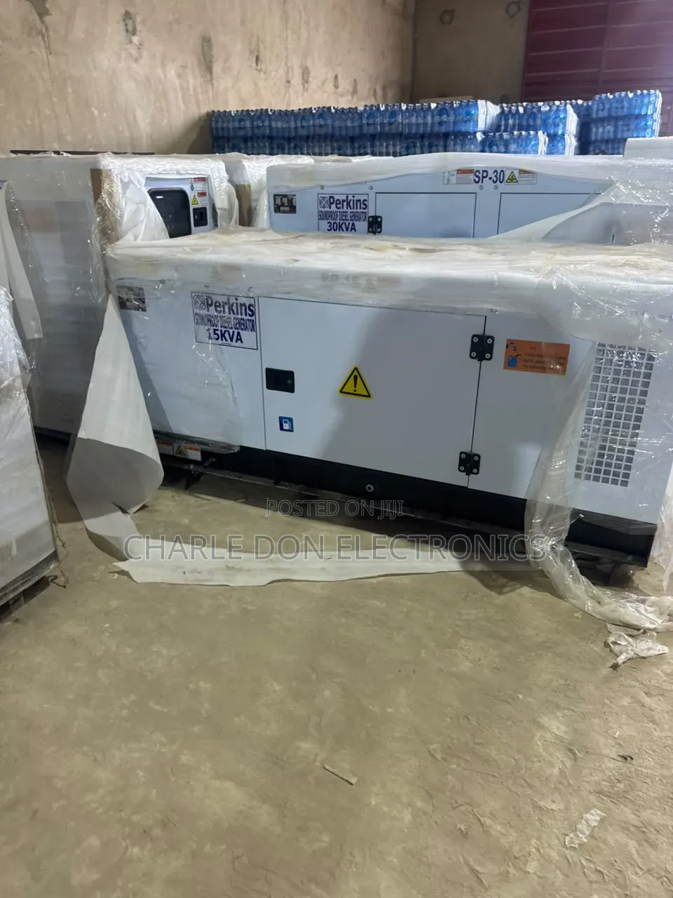 Get This Original Perkins 15kva Soundproof Generator