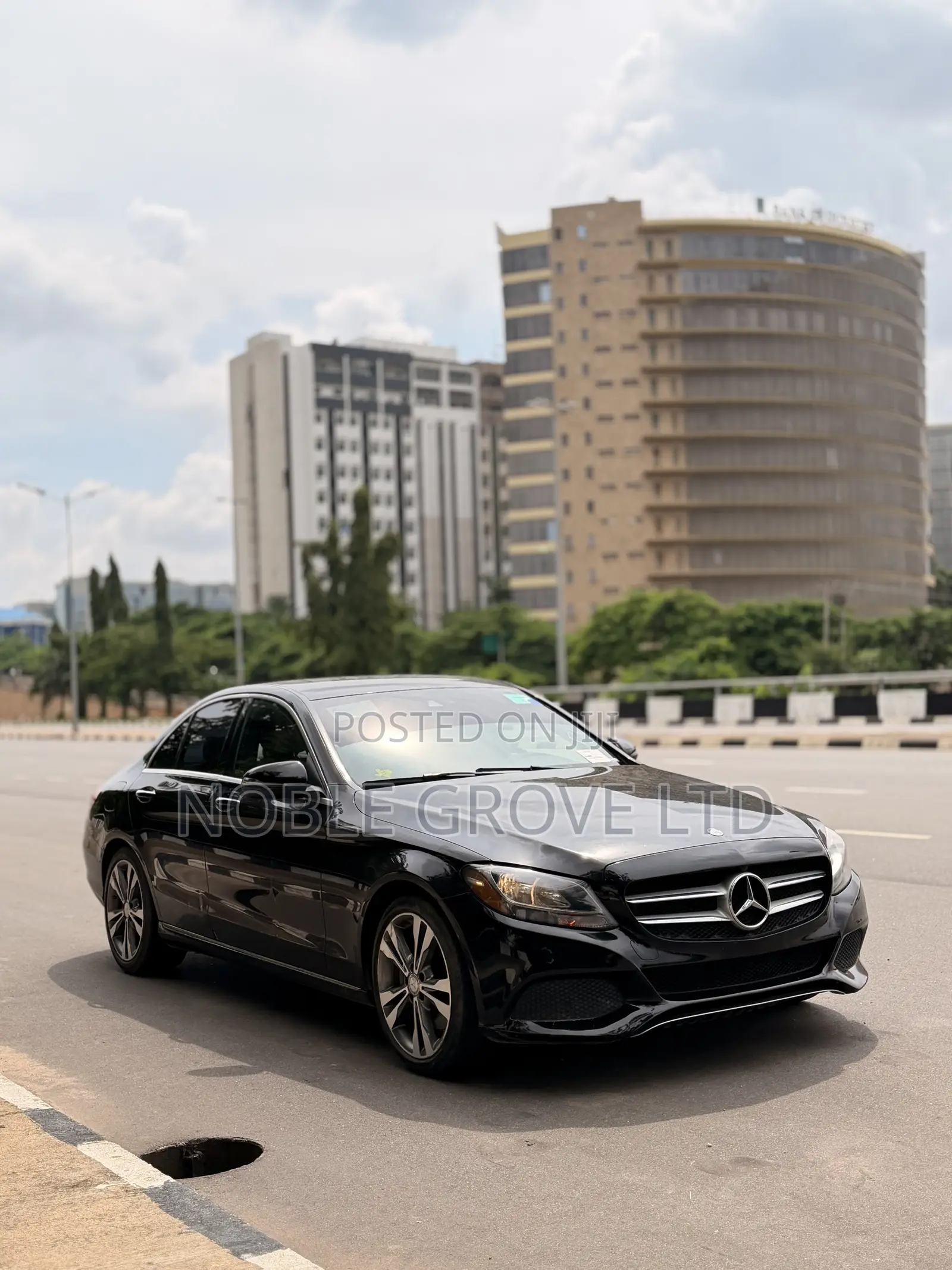 Mercedes-Benz C300 Sport 4dr AWD 4Matic Sedan (2.0L 4cyl 7A) 2015 Black