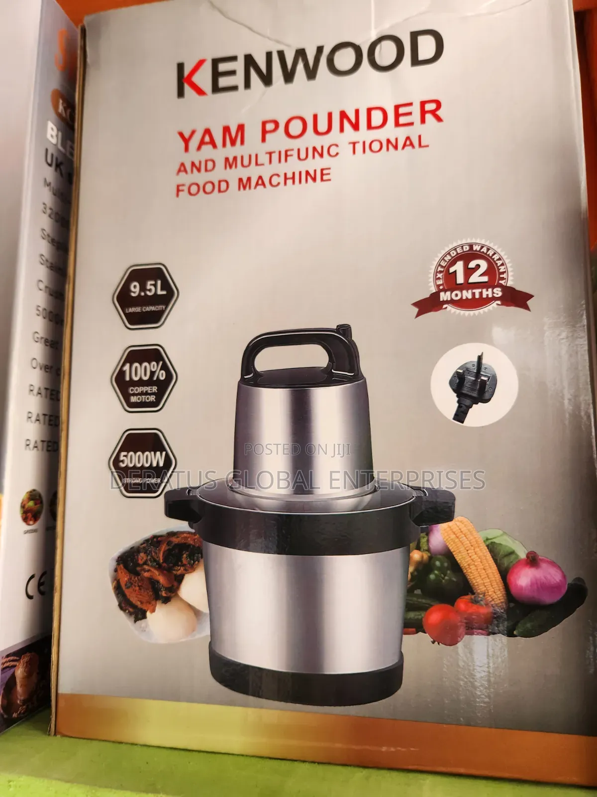 Kenwood Yam Pounder 9.5L _ 5000W Heavy Duty
