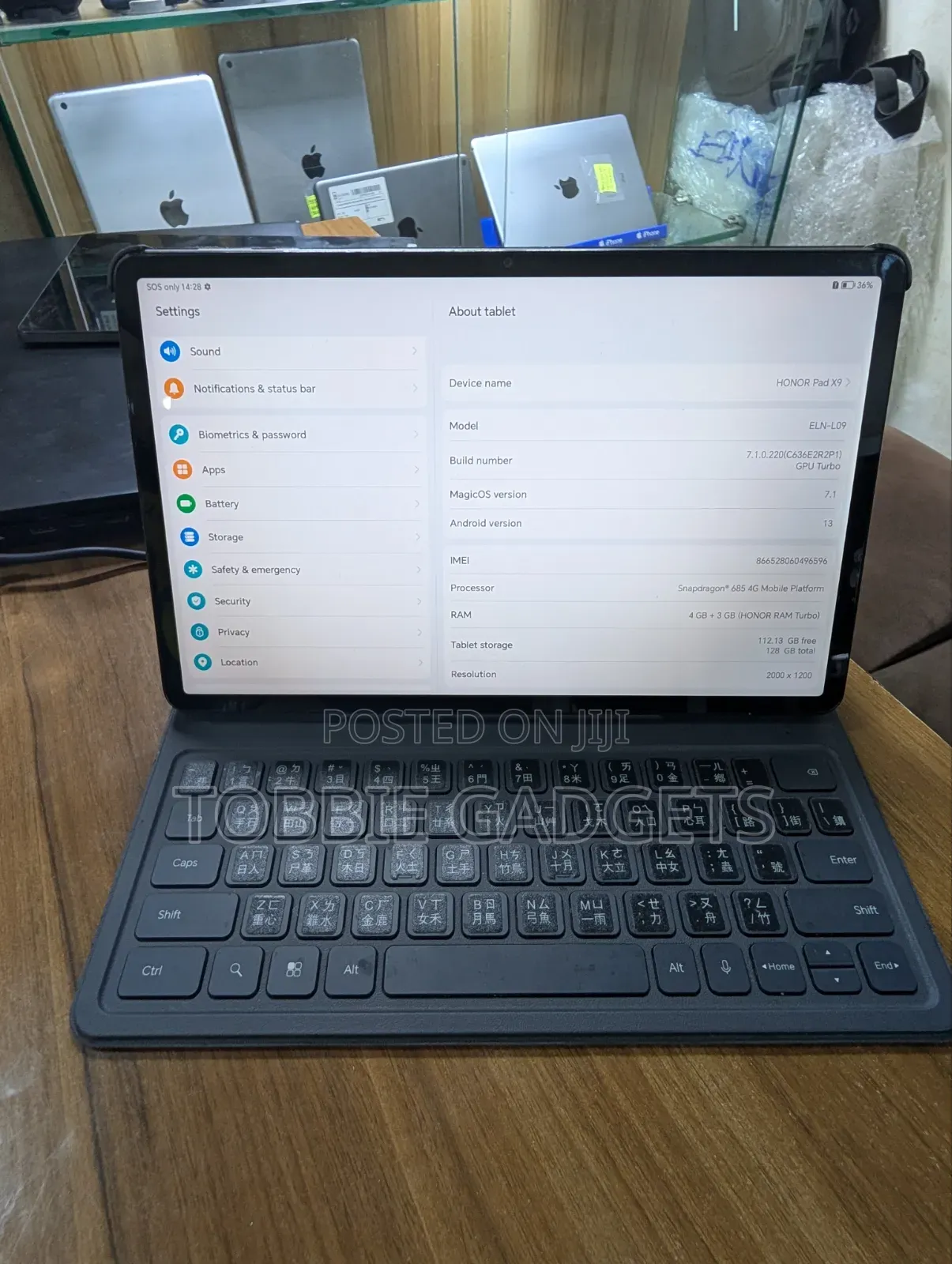 Honor Pad X9 128 GB Gray