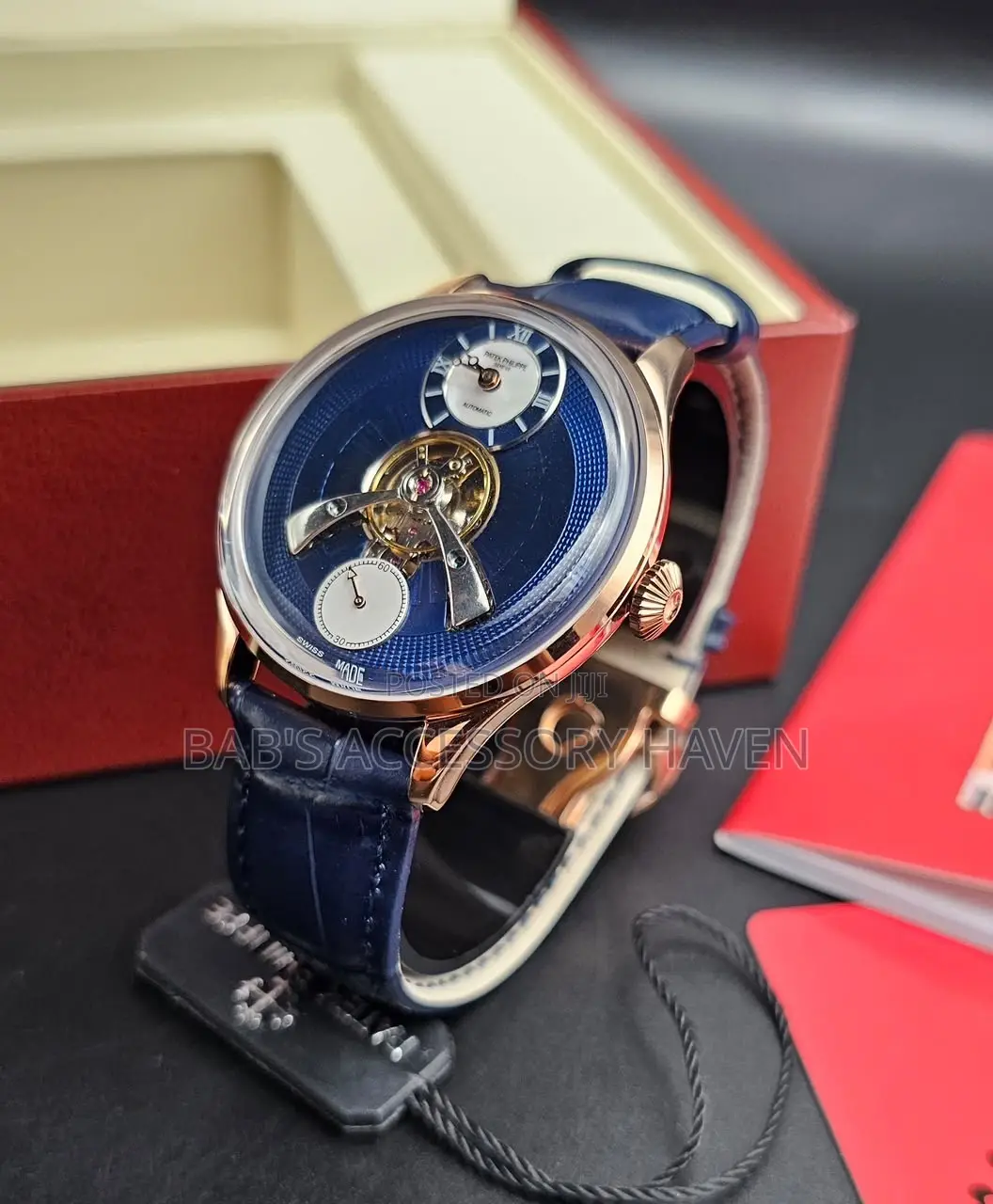 New Design Patek Philippe Leather Watch Automatic