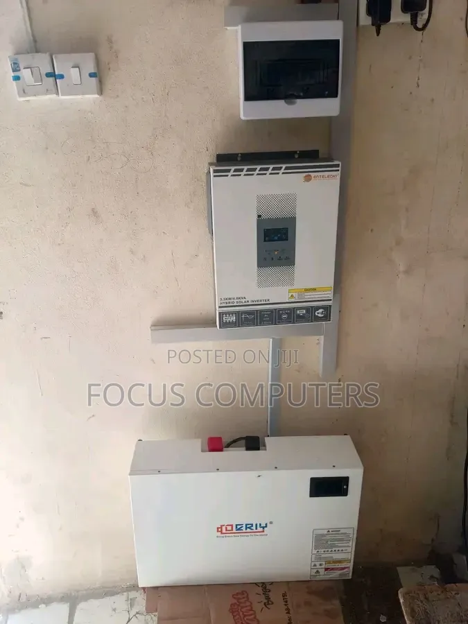 4.5kwh 24v Lithium Battery, 4.2kva Hybrid Inverter