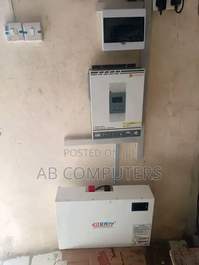 4.5kwh 24v Lithium Battery, 4.2kva Hybrid Inverter