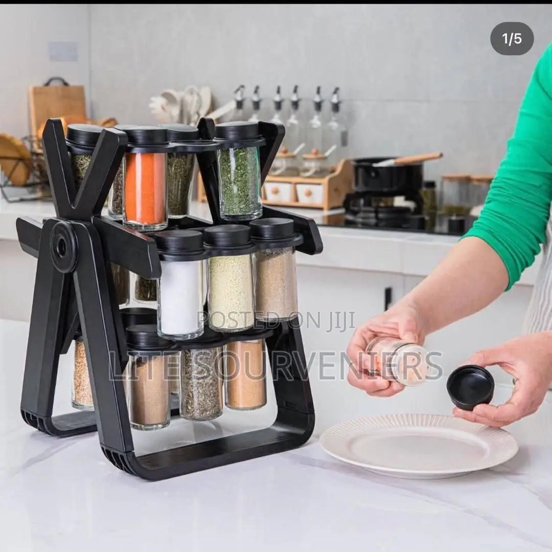 Rotating Spice Rack
