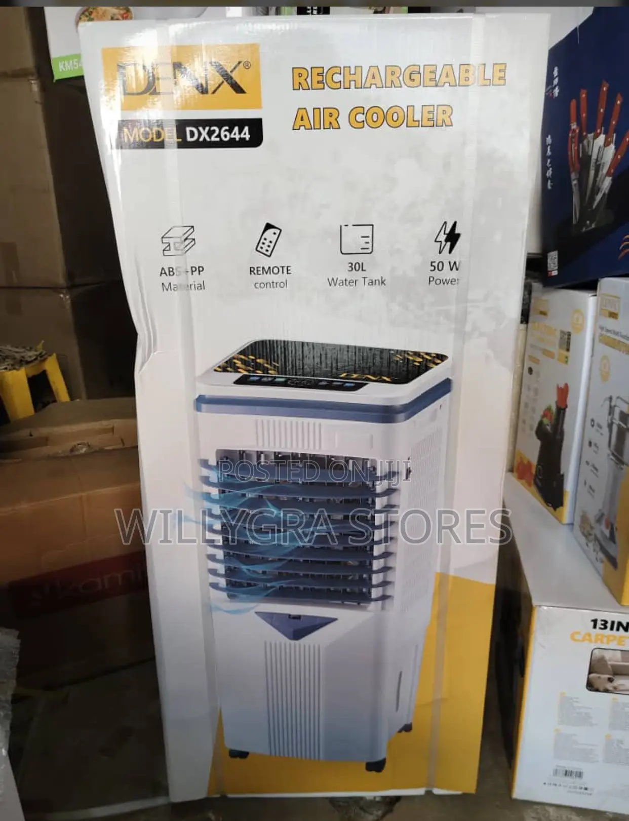Denx Rechargeable Air Cooler.