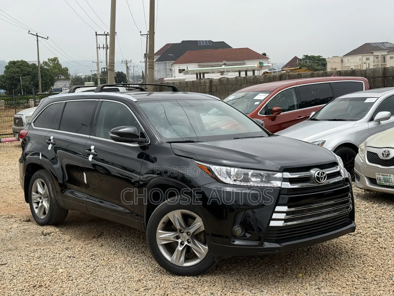 Toyota Highlander Limited V6 4x4 (3.5L 6cyl 6A) 2016 Black