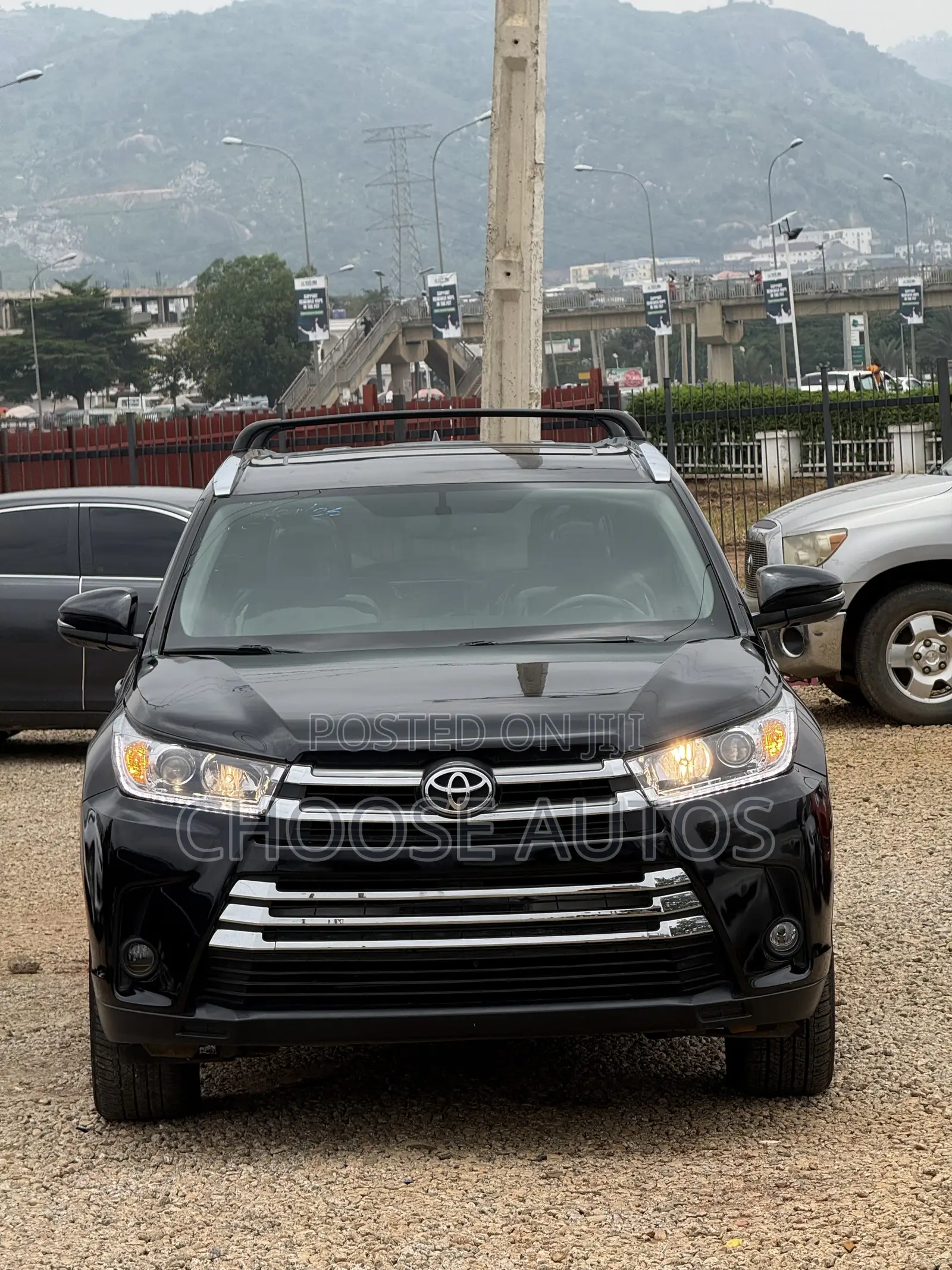 Toyota Highlander Limited V6 4x4 (3.5L 6cyl 6A) 2016 Black