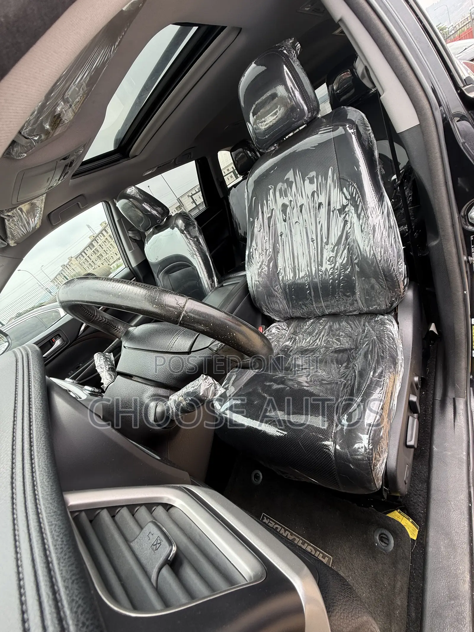 Toyota Highlander Limited V6 4x4 (3.5L 6cyl 6A) 2016 Black