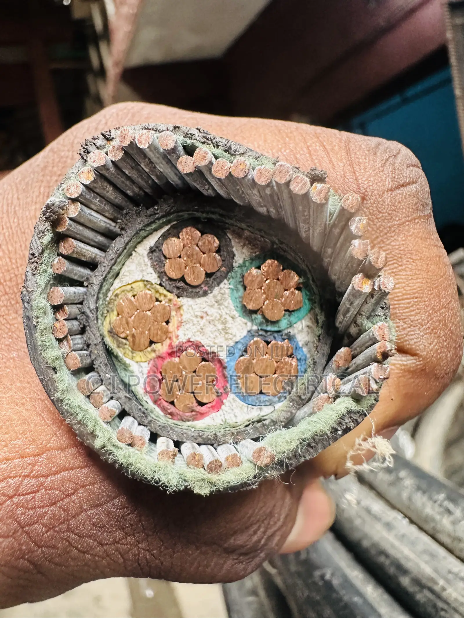 35mm 5 Core Armored Cable