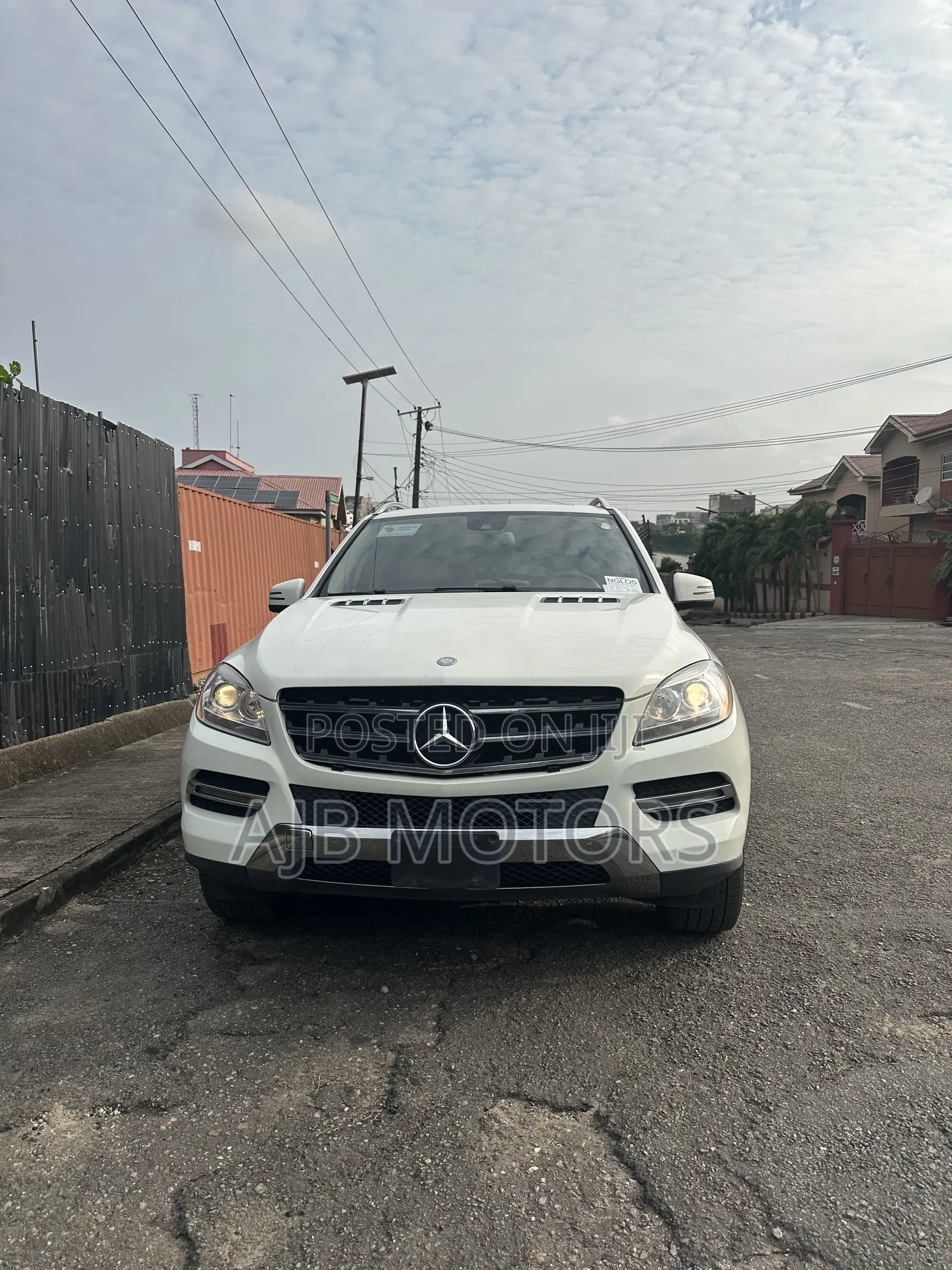 Mercedes-Benz M Class ML 350 4Matic 2013 White