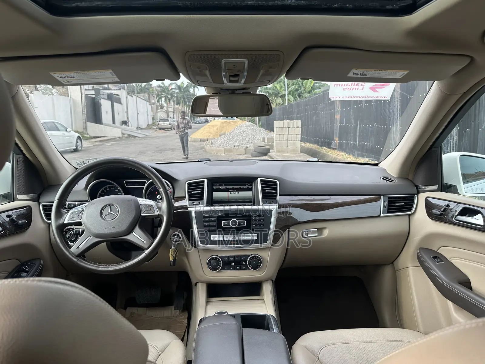 Mercedes-Benz M Class ML 350 4Matic 2013 White