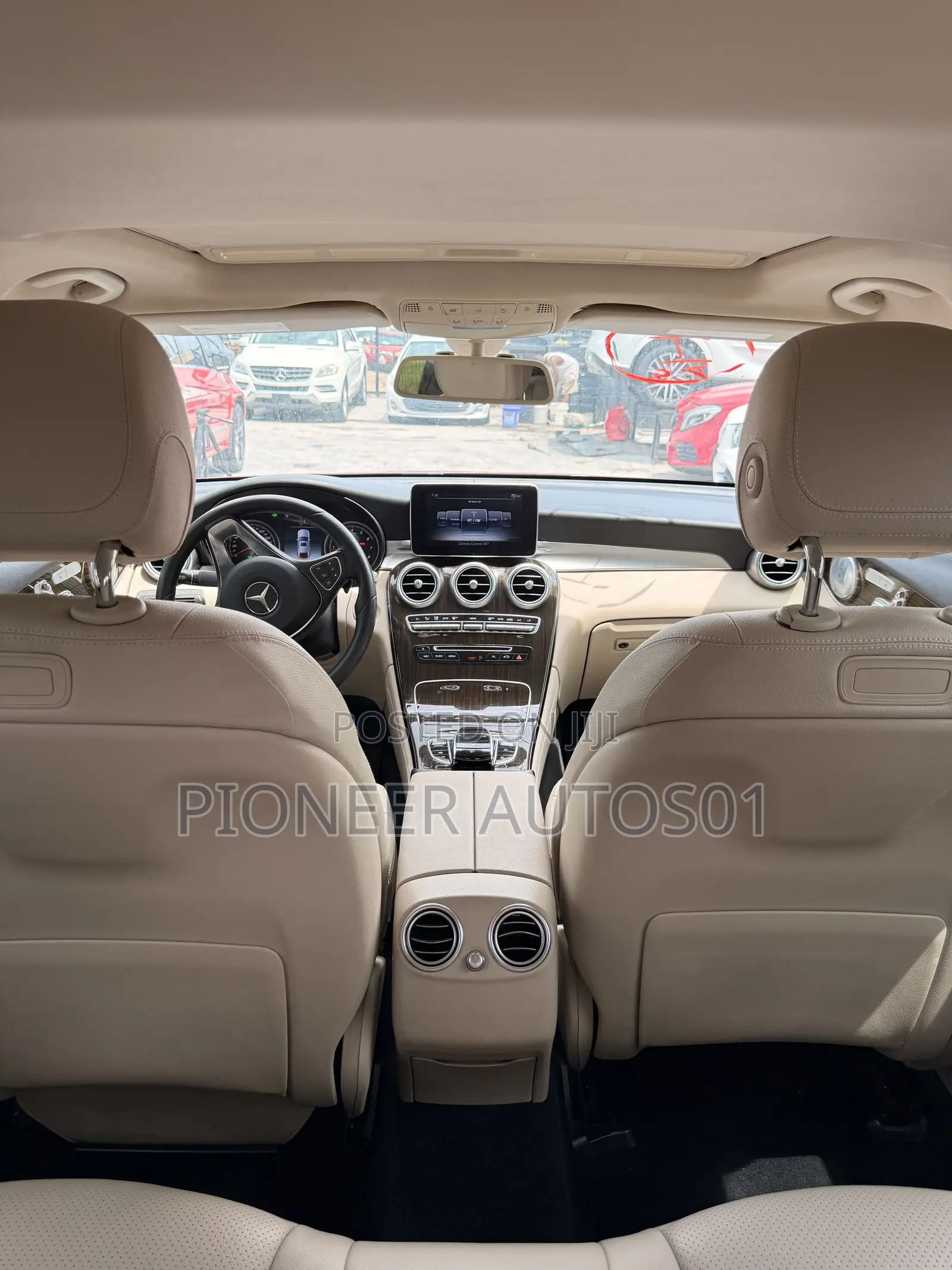 Mercedes-Benz GLC-Class 2018 Red