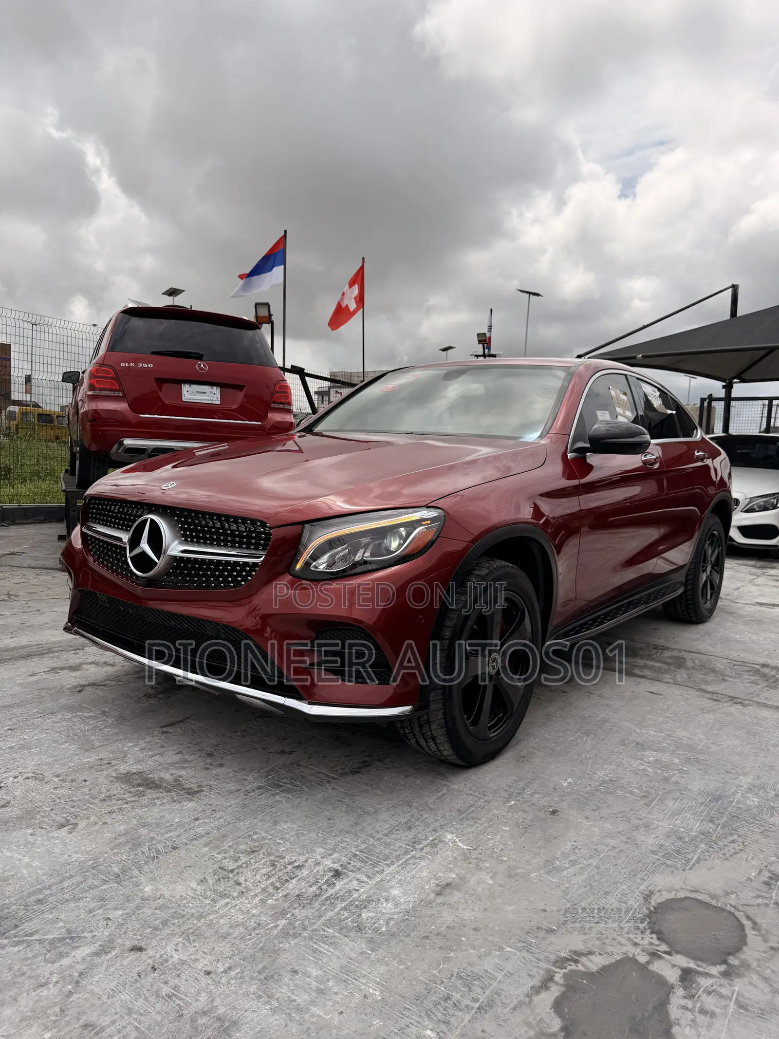 Mercedes-Benz GLC-Class 2018 Red