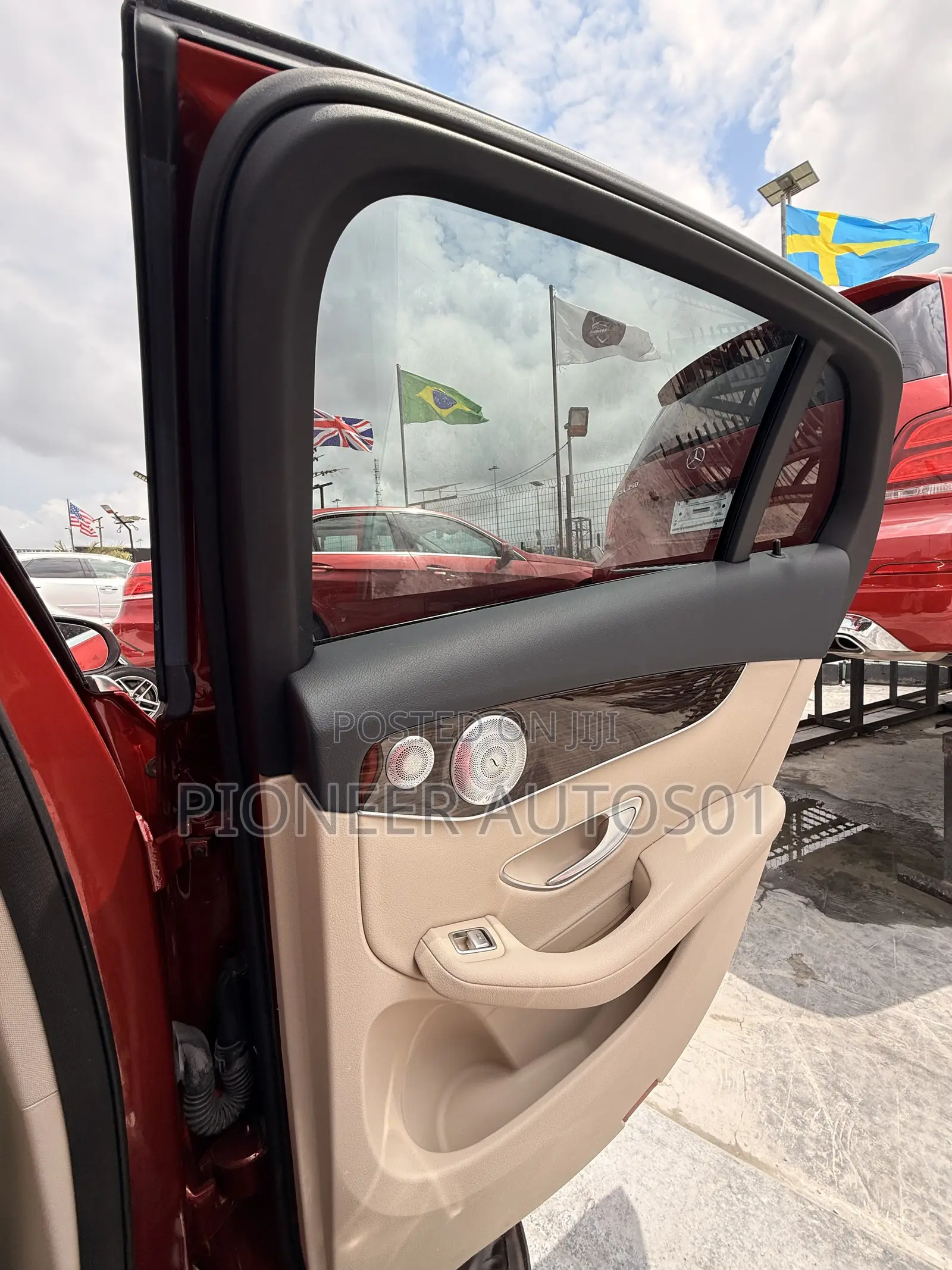 Mercedes-Benz GLC-Class 2018 Red