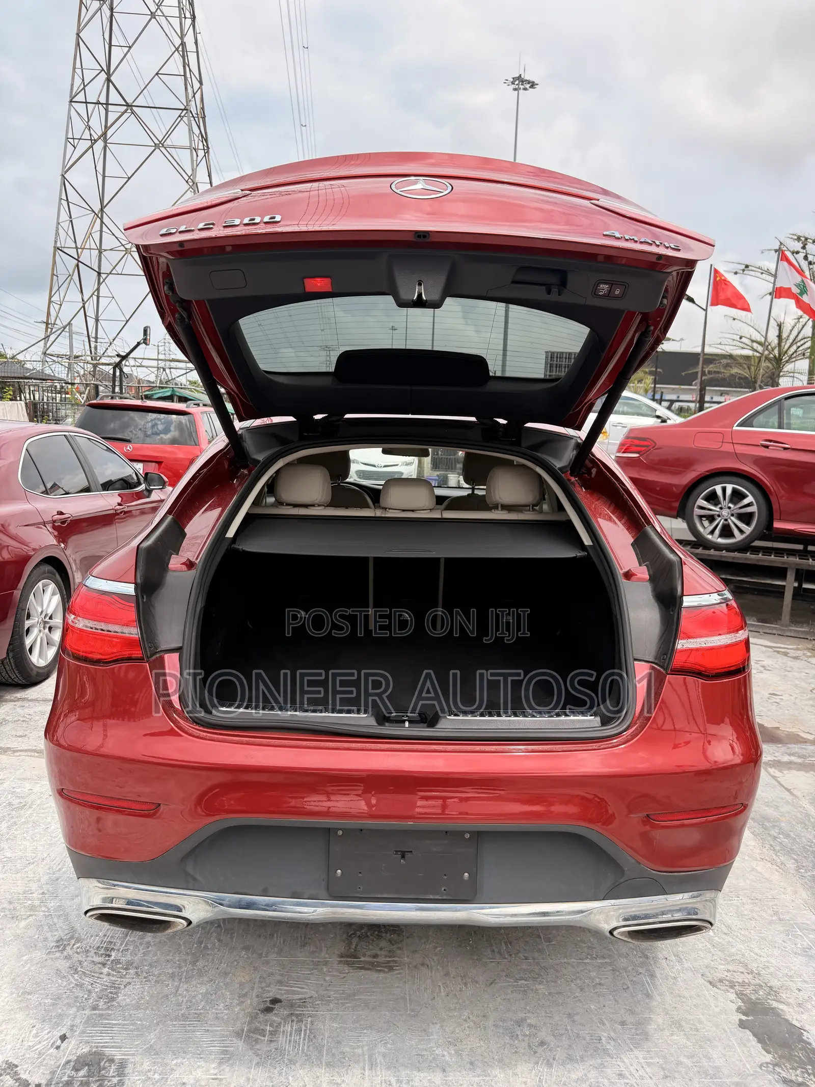 Mercedes-Benz GLC-Class 2018 Red