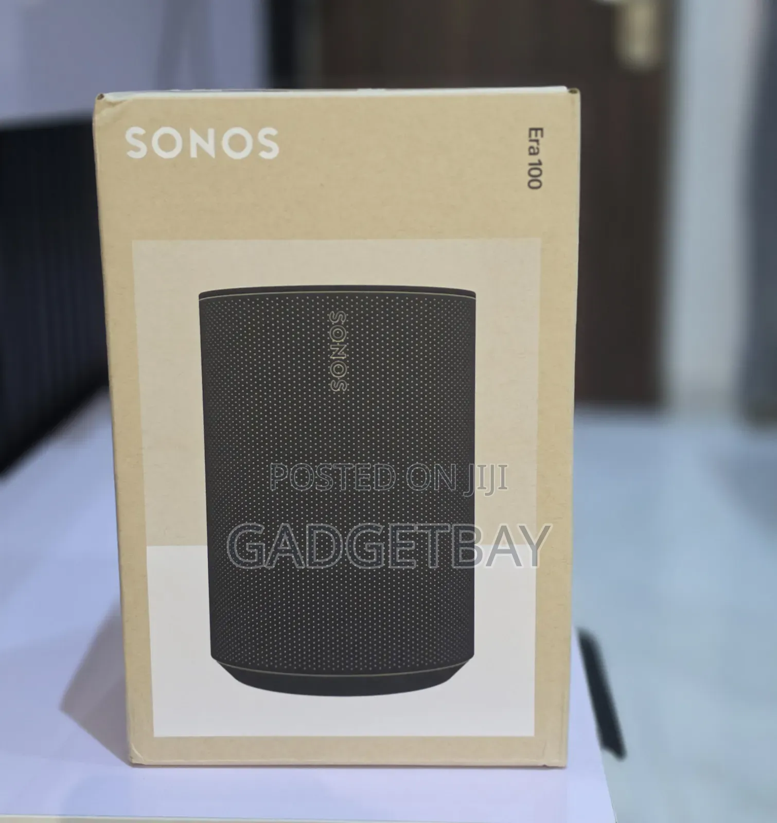 Sonos Era 100 - Black - Wireless, Alexa Enabled Smart Speaker