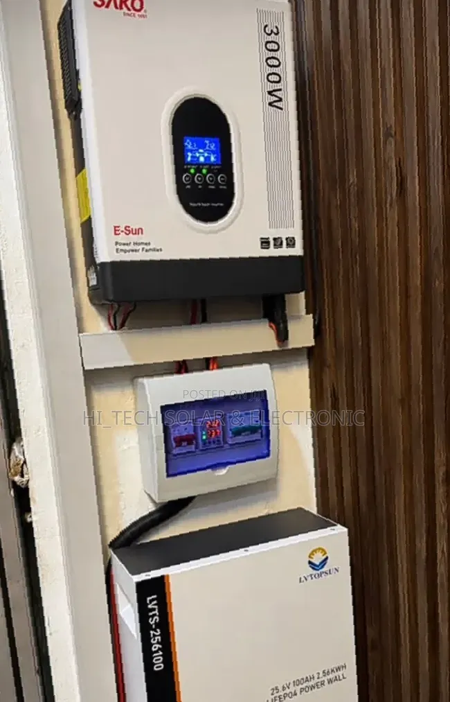 SAKO + LVTOPSON 3000wtt + 2.5kwh Lithium Battery - Available as Seen