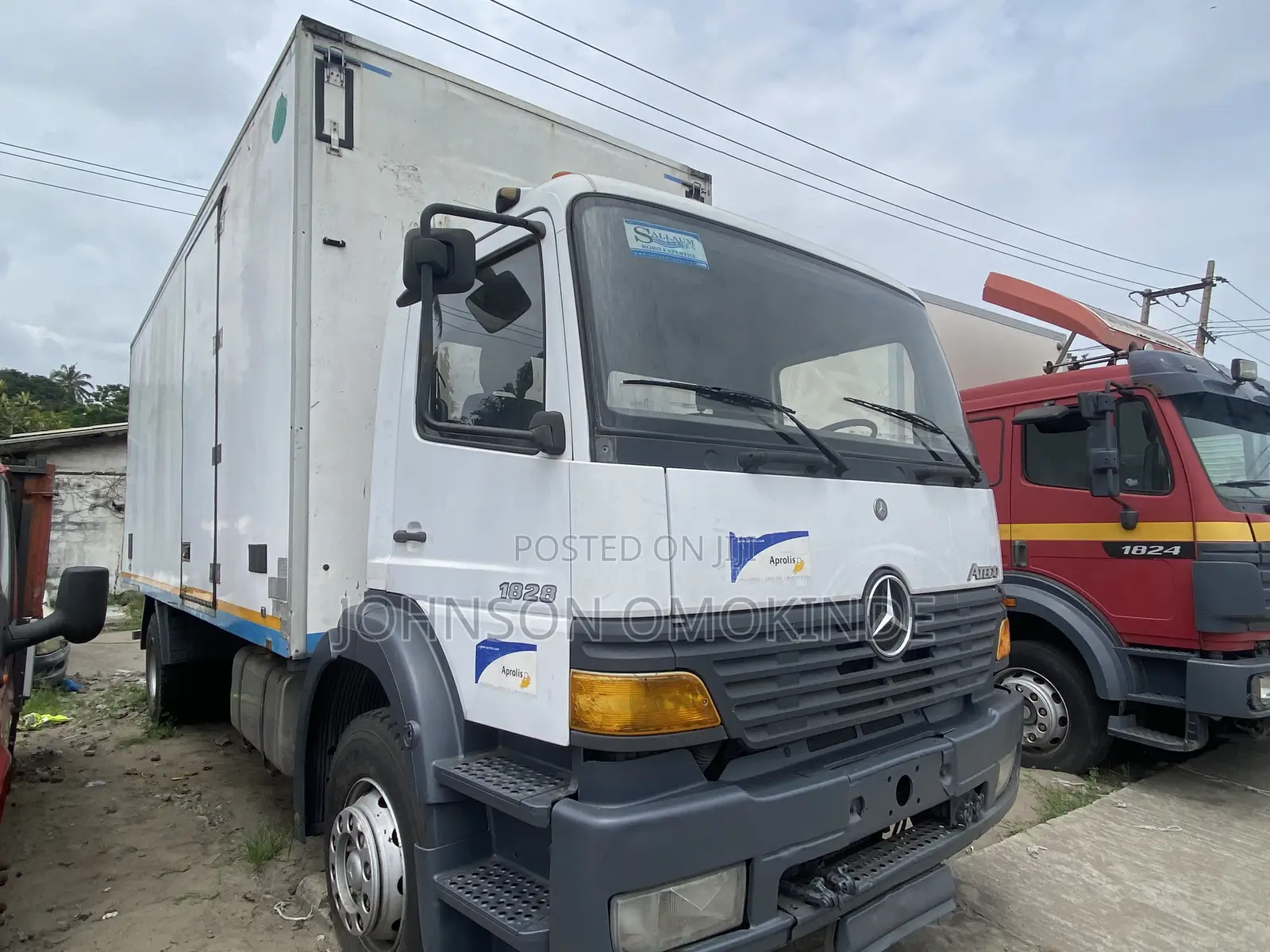 Mercedes Benz 1828 Atego Container Truck
