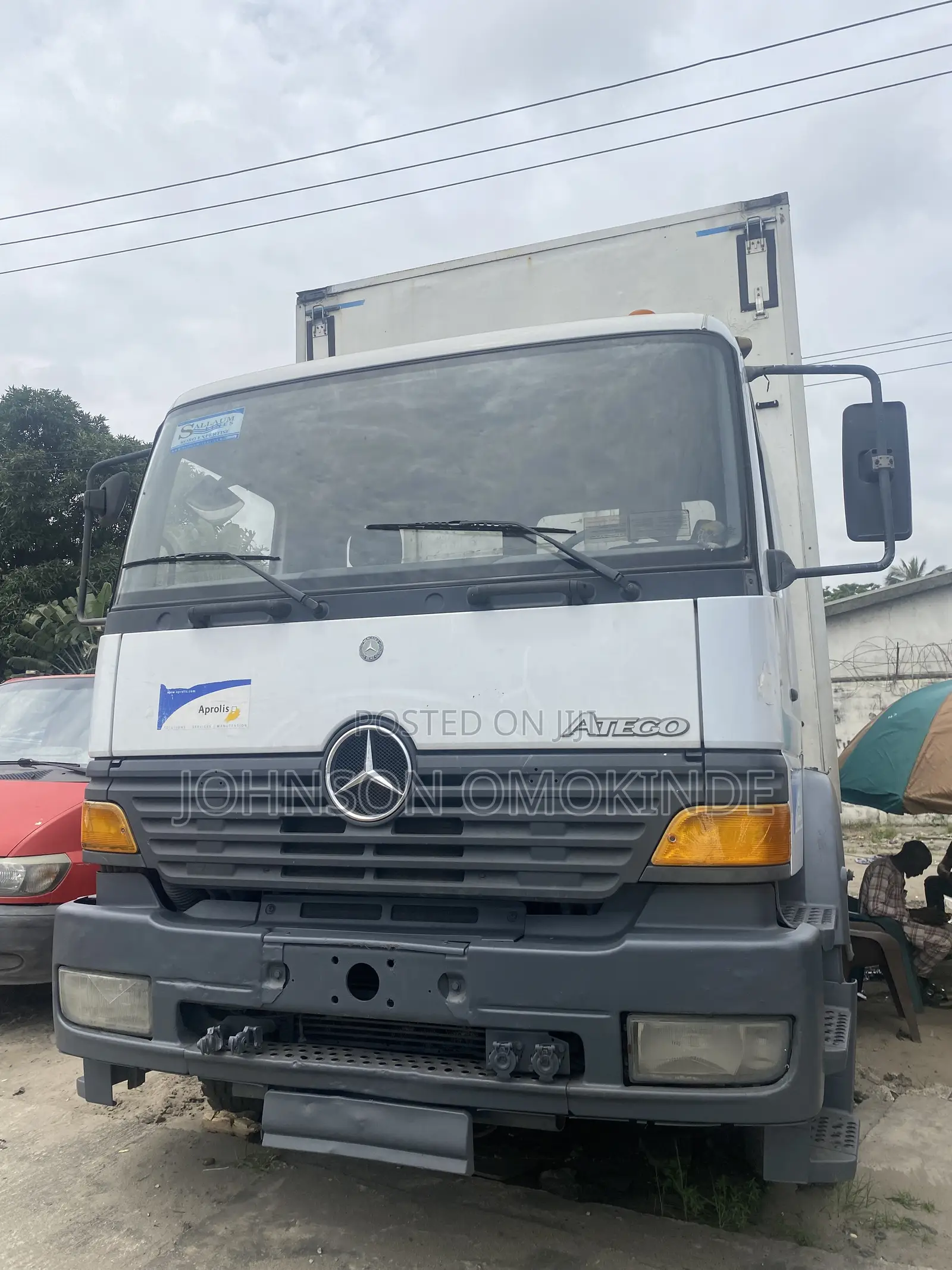 Mercedes Benz 1828 Atego Container Truck