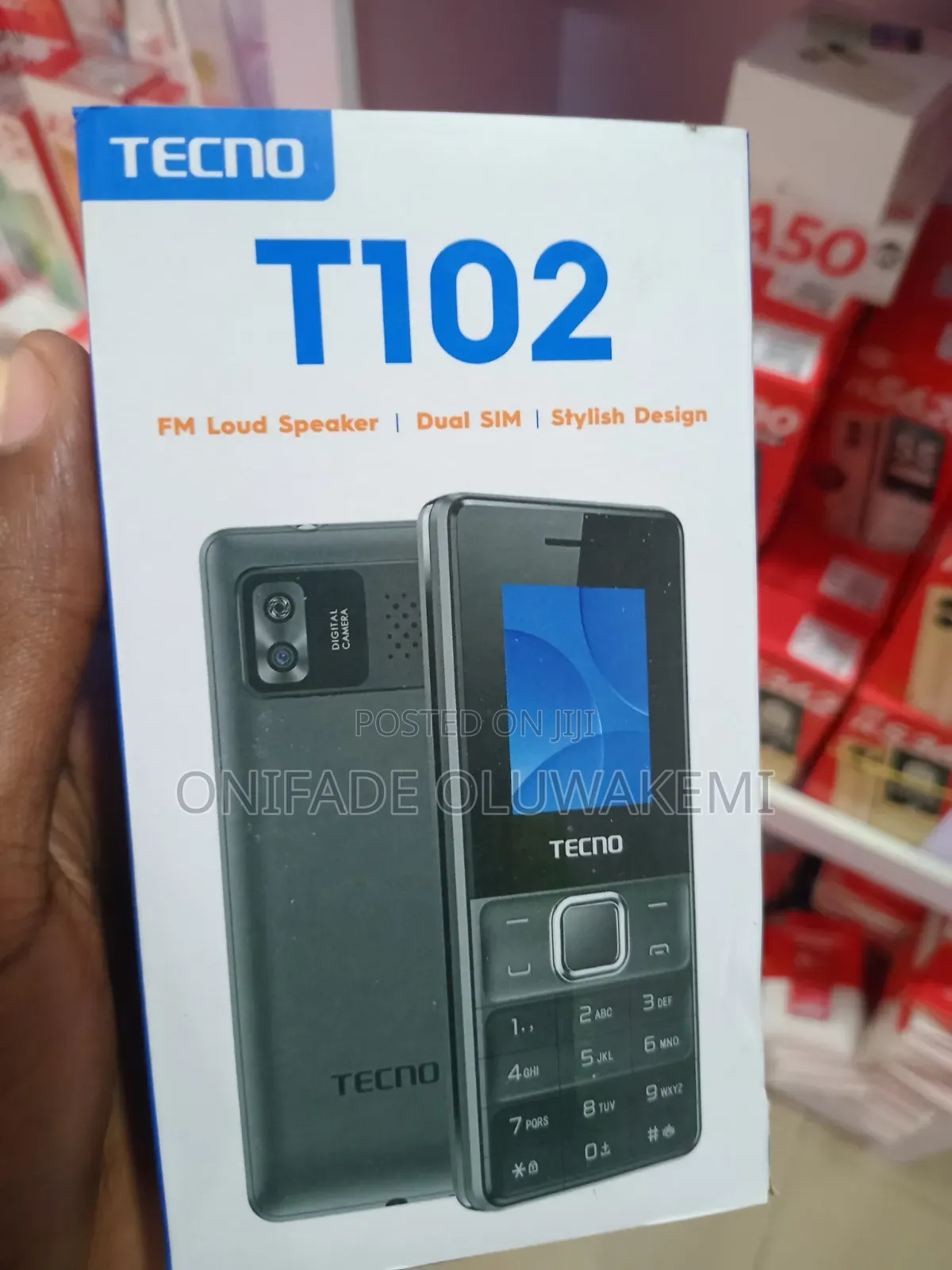 New Tecno T101 Black