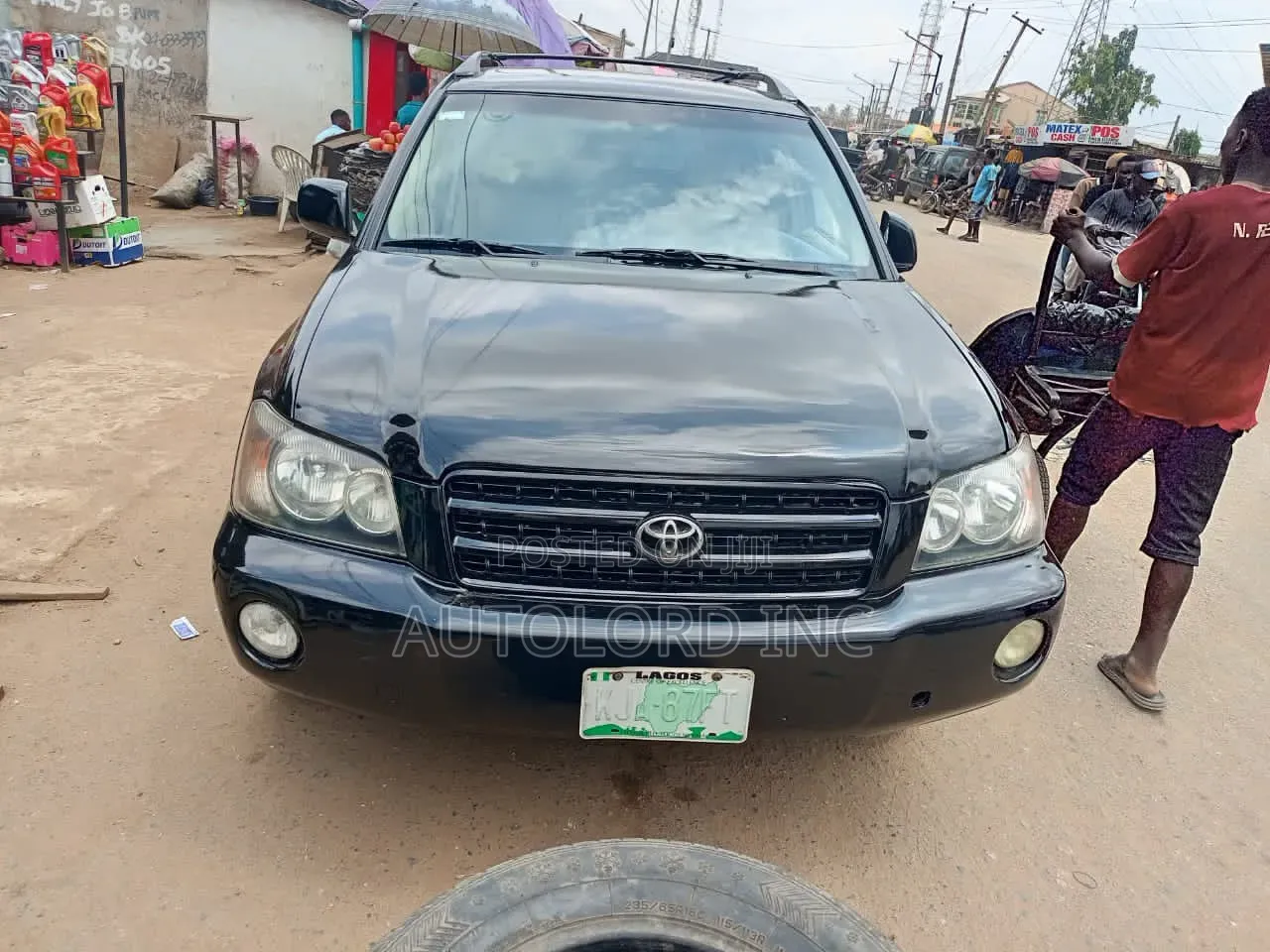 Toyota Highlander Limited V6 AWD 2002 Black