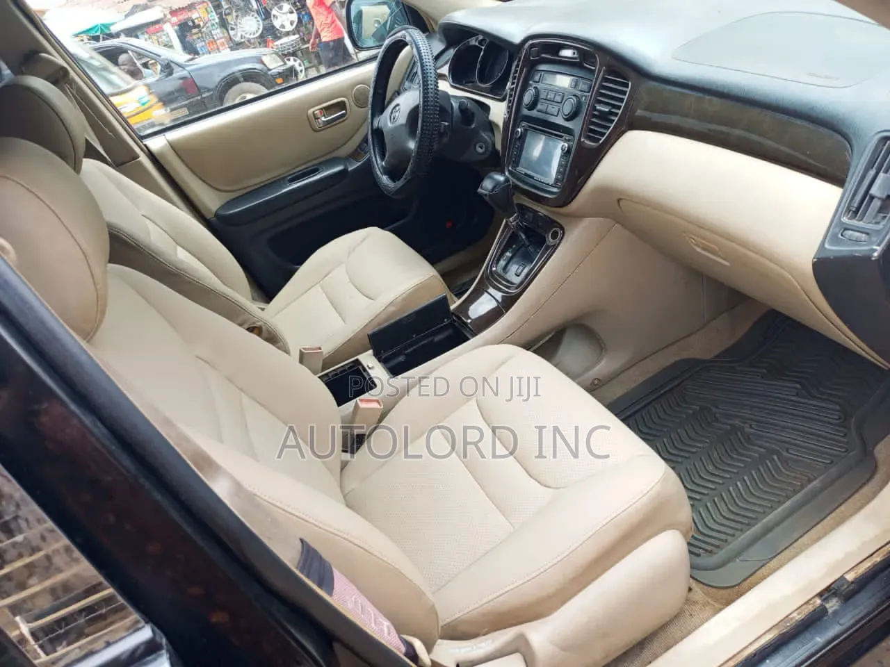 Toyota Highlander Limited V6 AWD 2002 Black