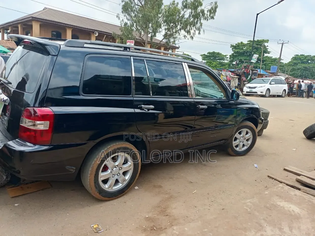 Toyota Highlander Limited V6 AWD 2002 Black