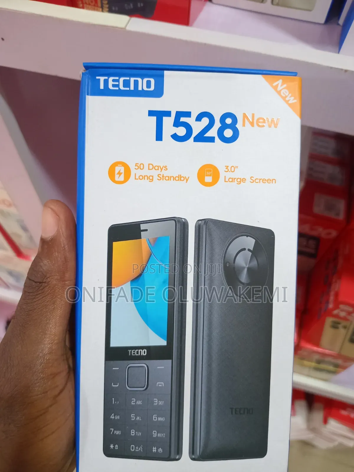 New Tecno T528 Gold