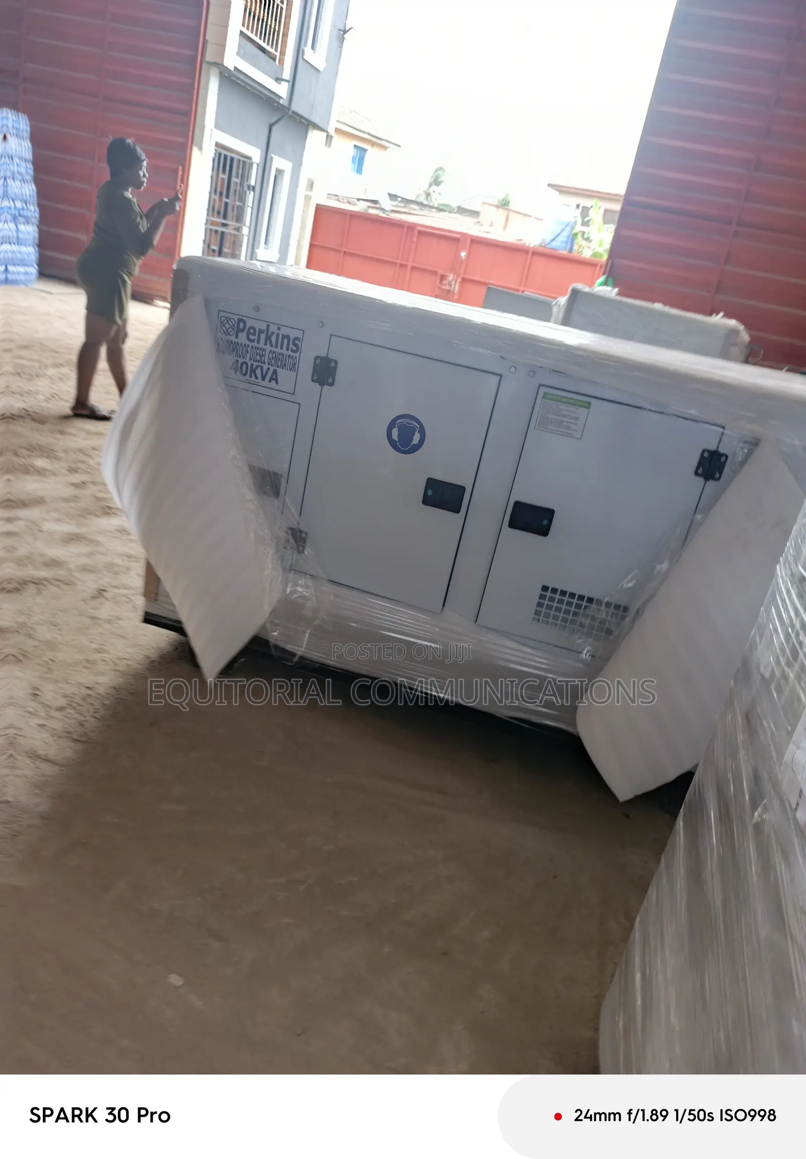 Perkins 40KVA Soundproof Generator