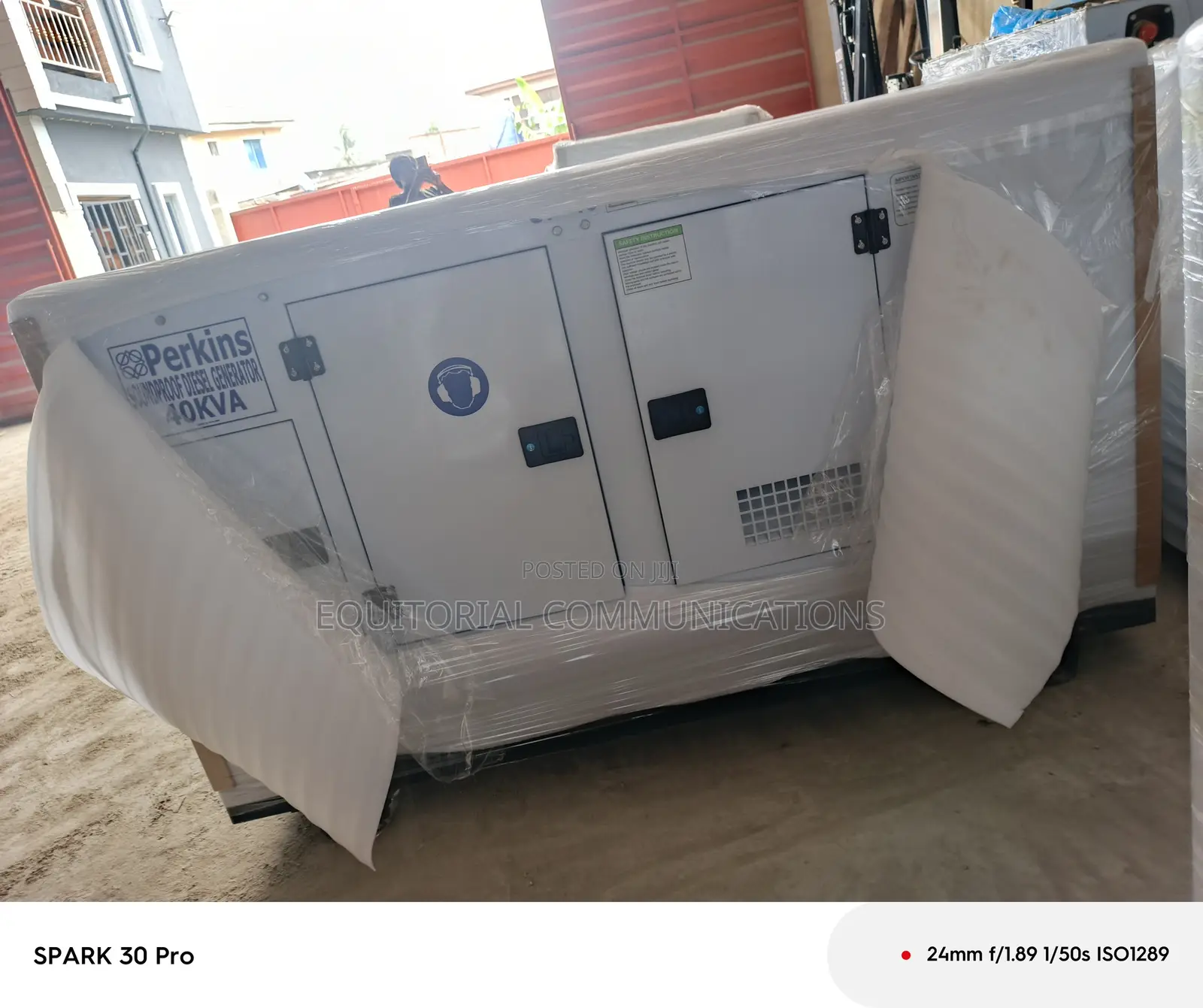 Perkins 40KVA Diesel Generator