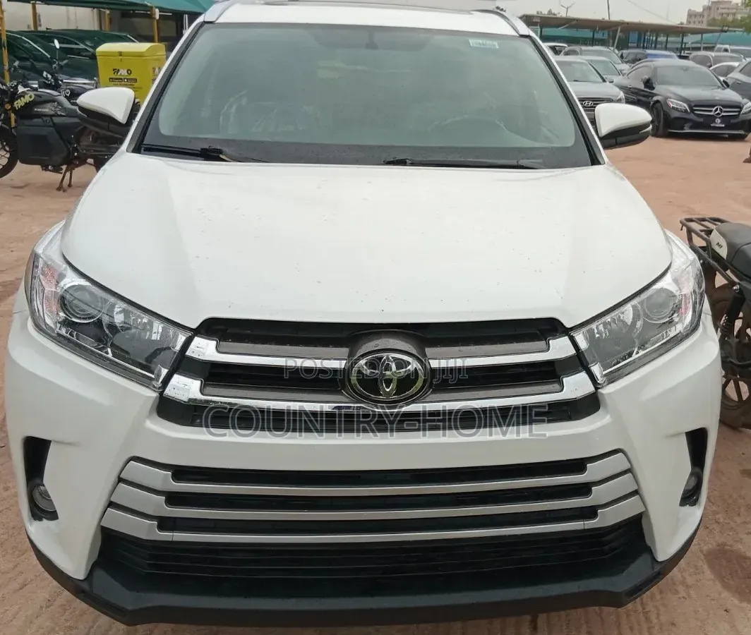Toyota Highlander Limited 4x4 V6 (3.5L 6cyl 8A) 2018 White