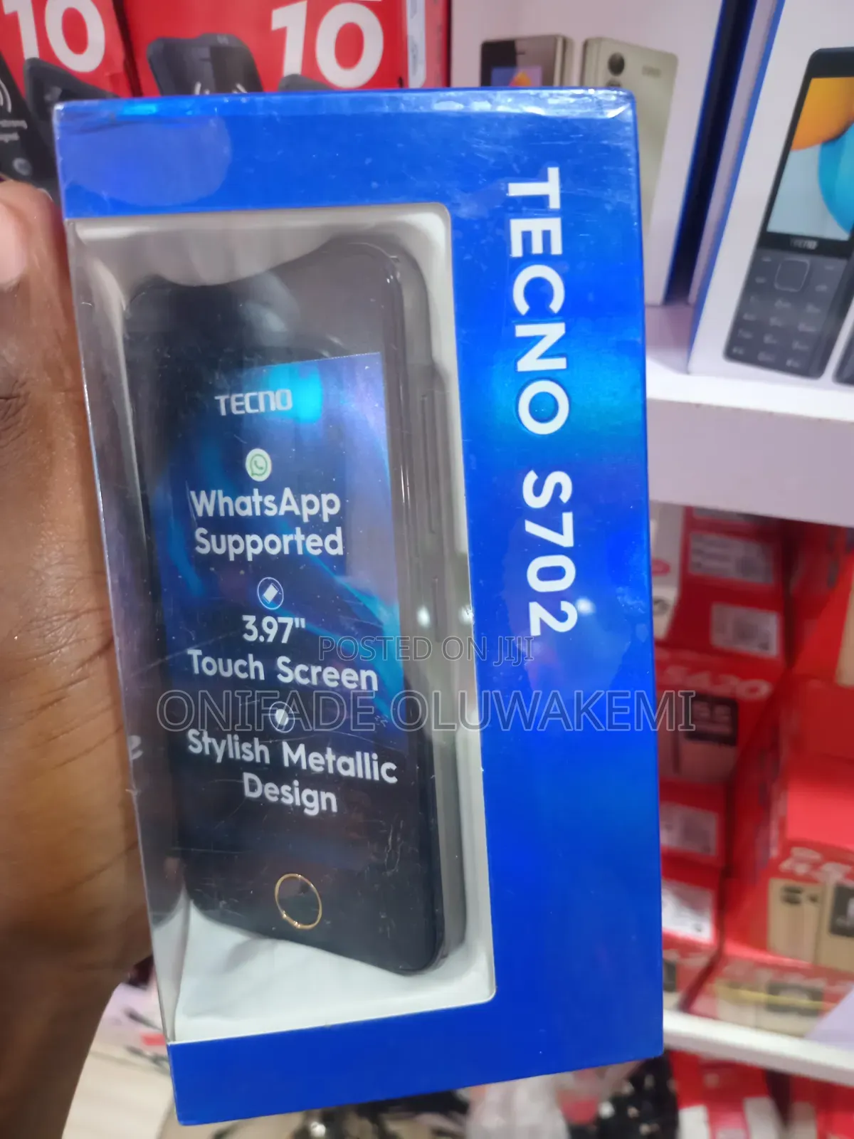 New Tecno S702 8 GB Black