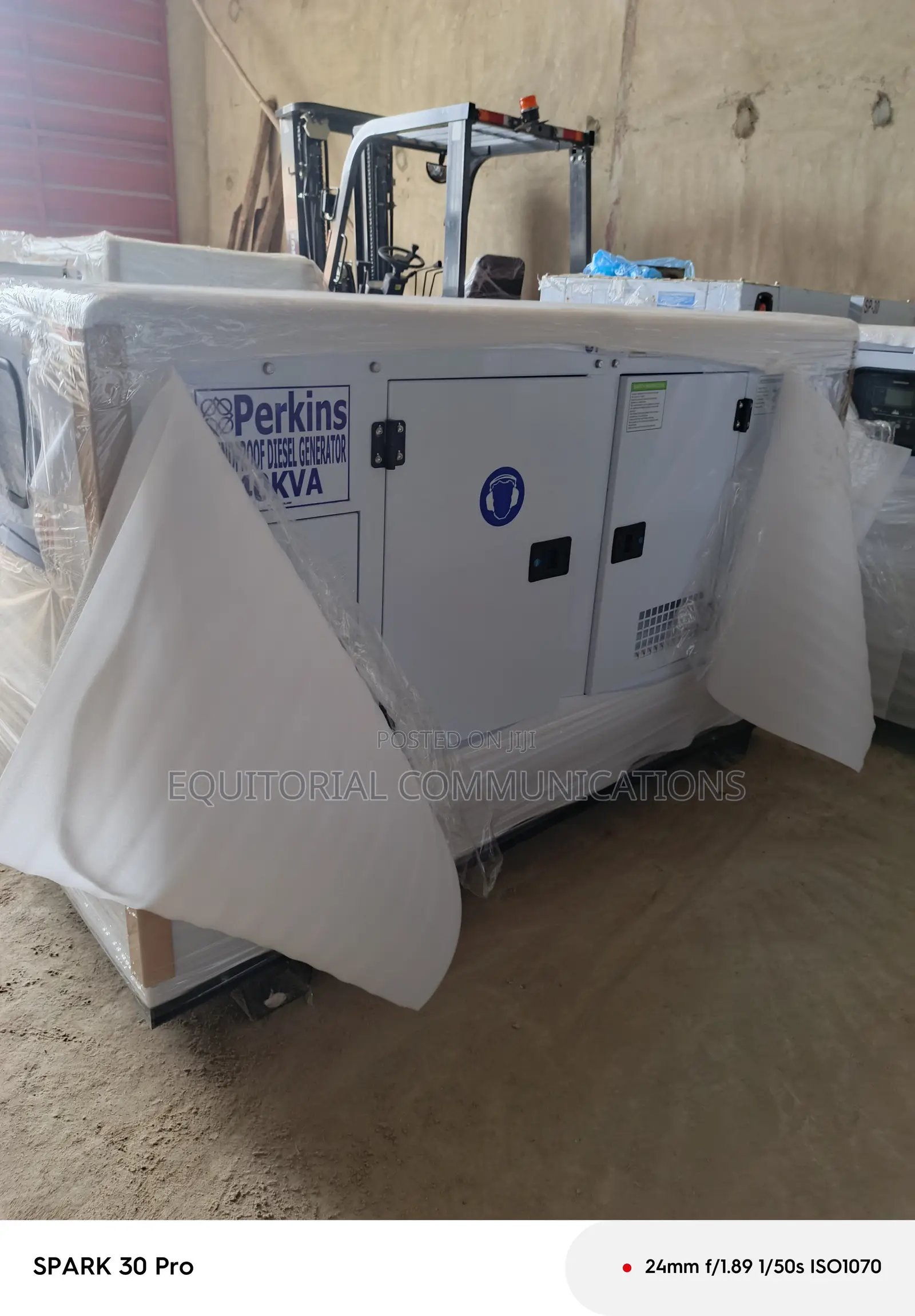 Perkins 40KVA Silent Power Generator